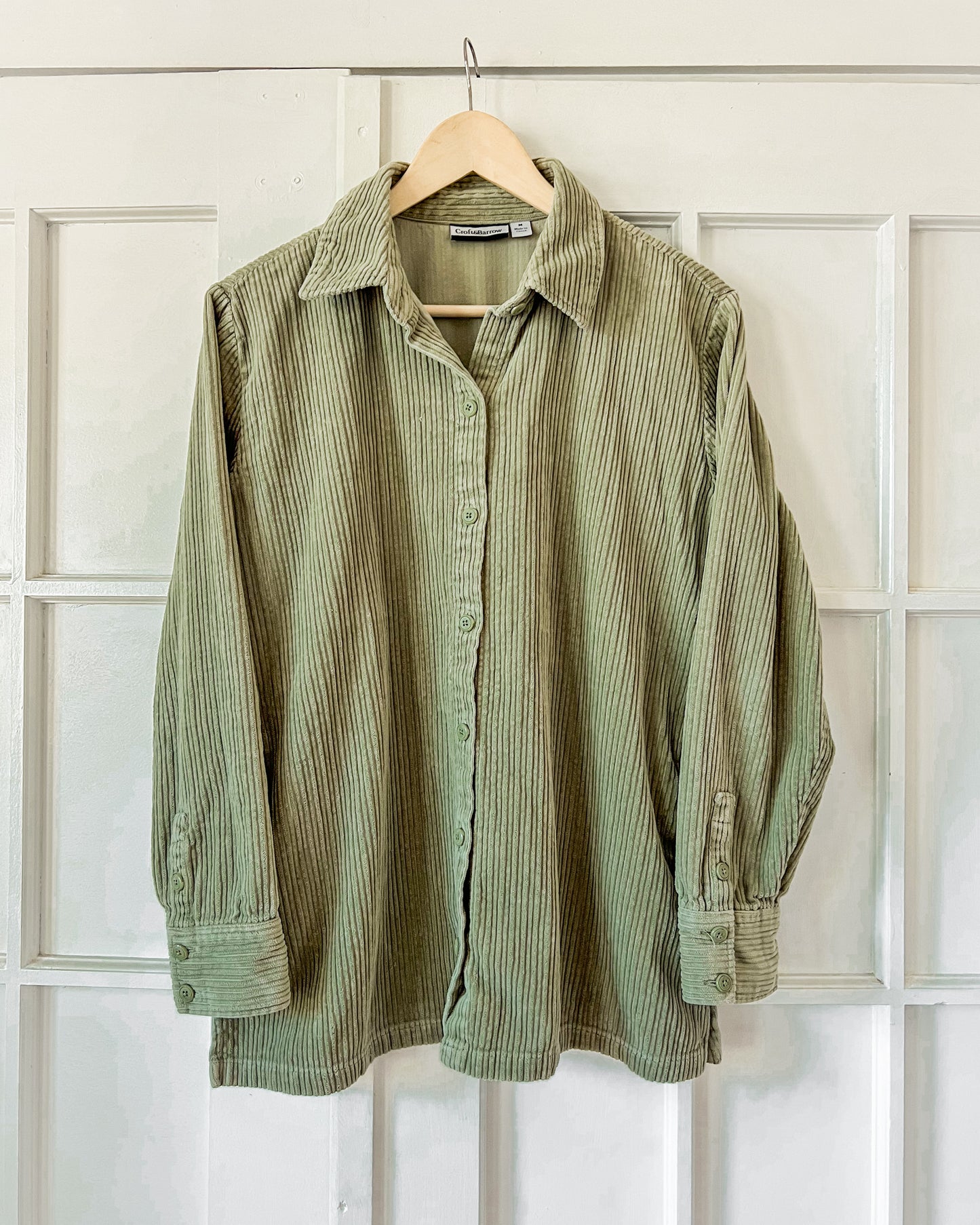 Sage Green Corduroy Shirt