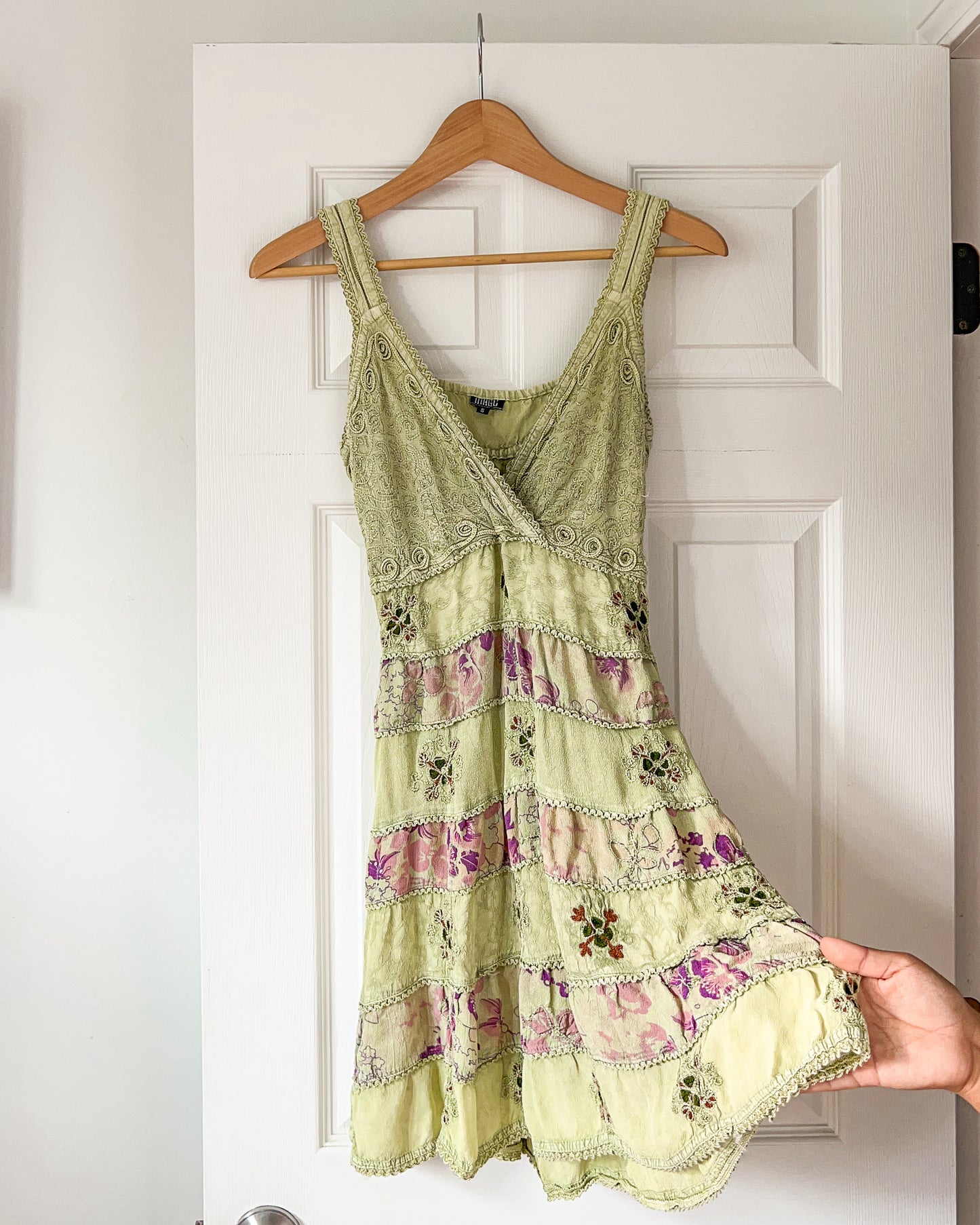 Magic Sleeveless Tiered Dress