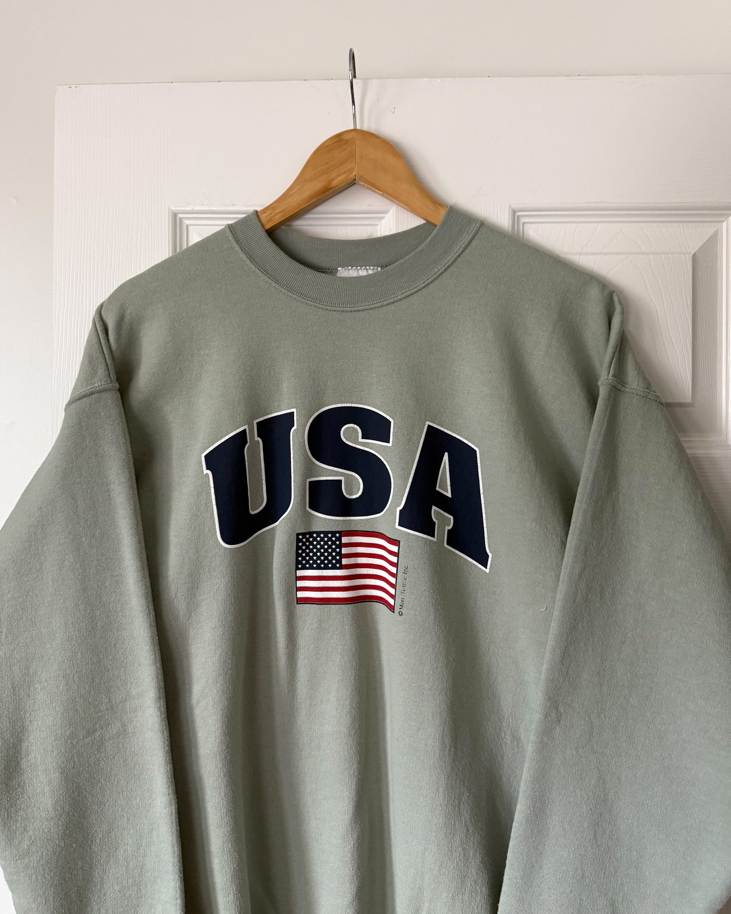 Sage USA Graphic Crewneck