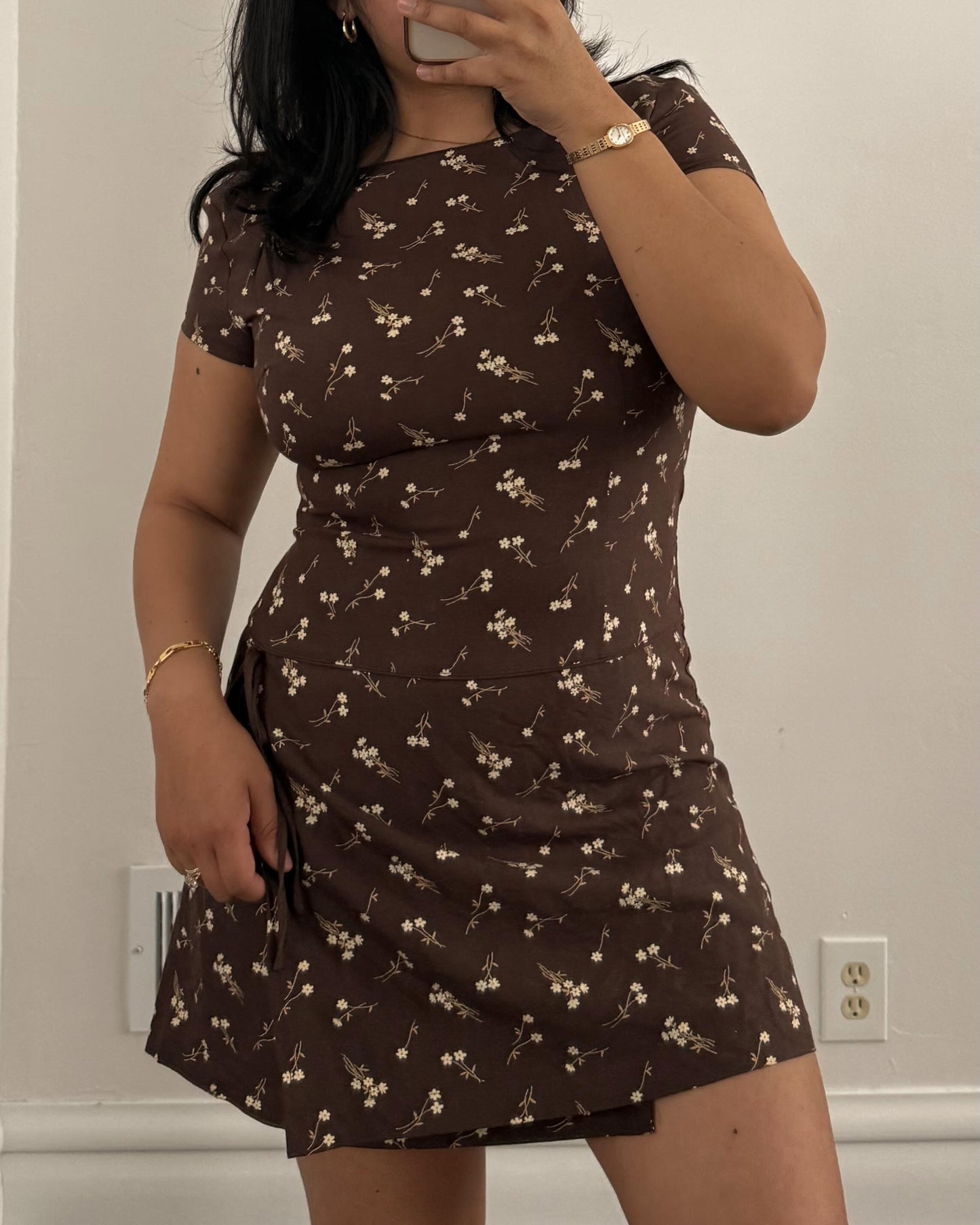 Gap Linen Floral Dress