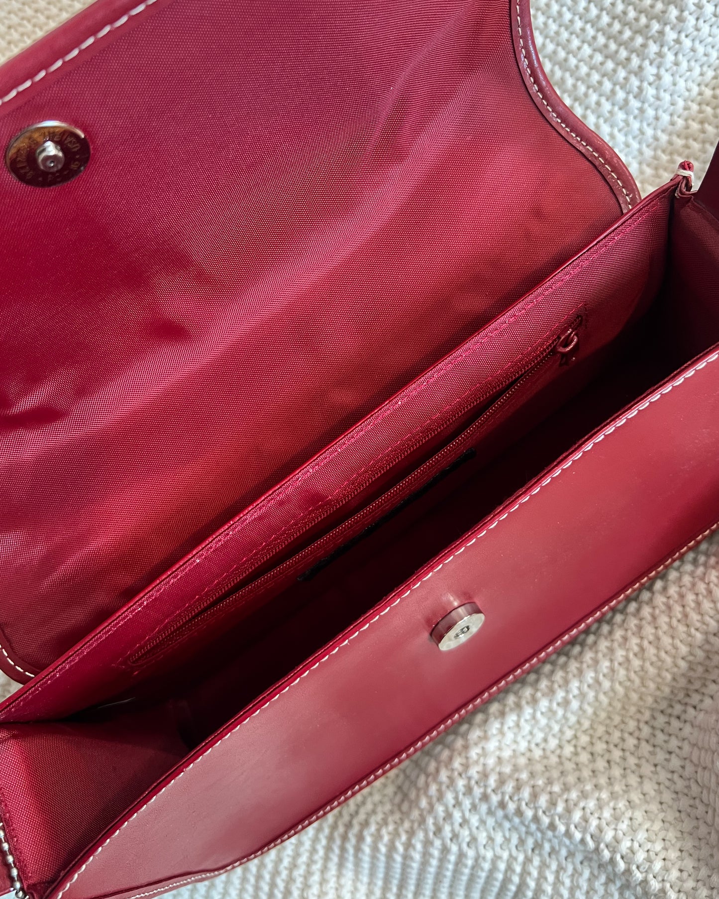 Reaction Red Shoulder Bag