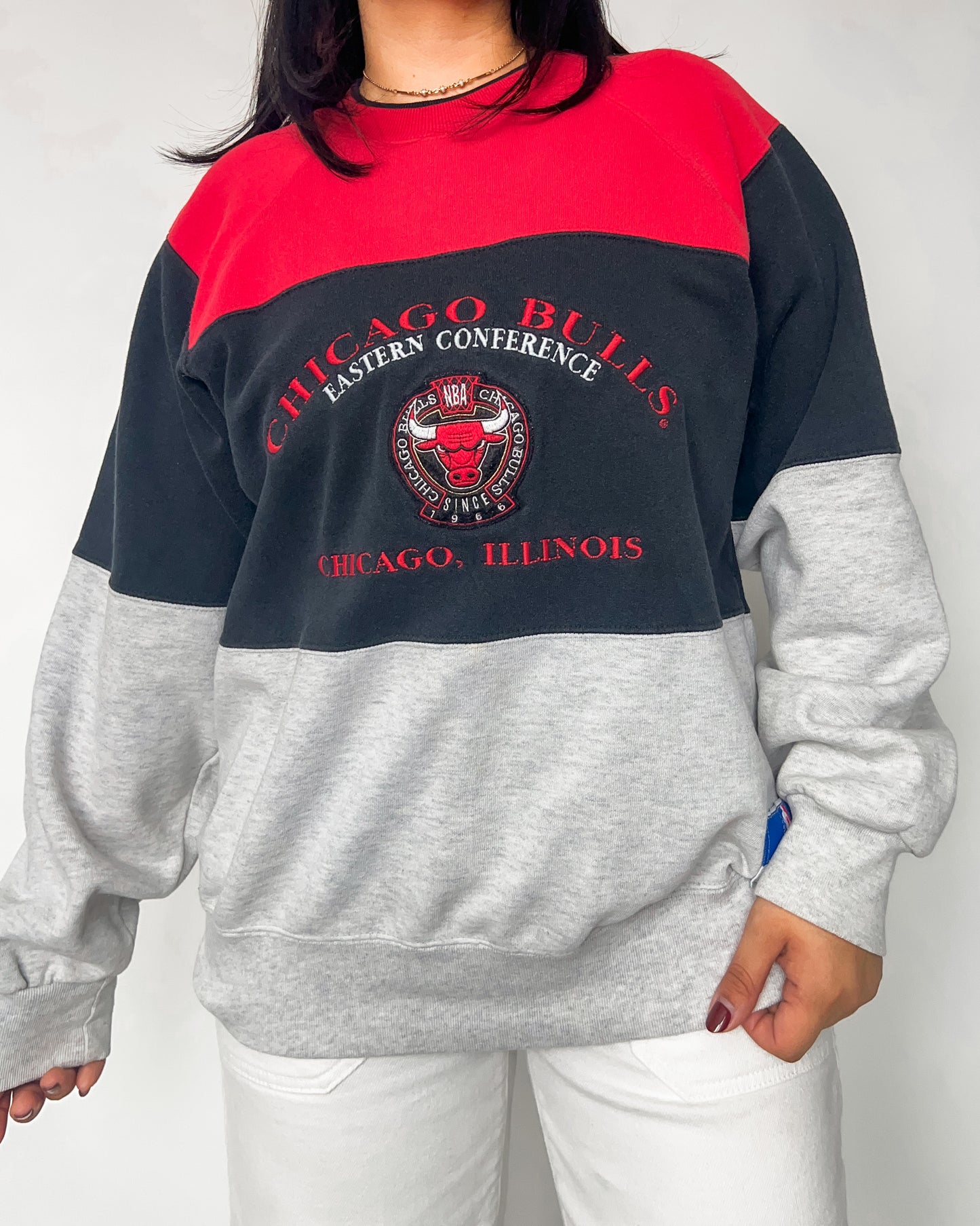 Vintage Nutmeg Chicago Bulls Crewneck