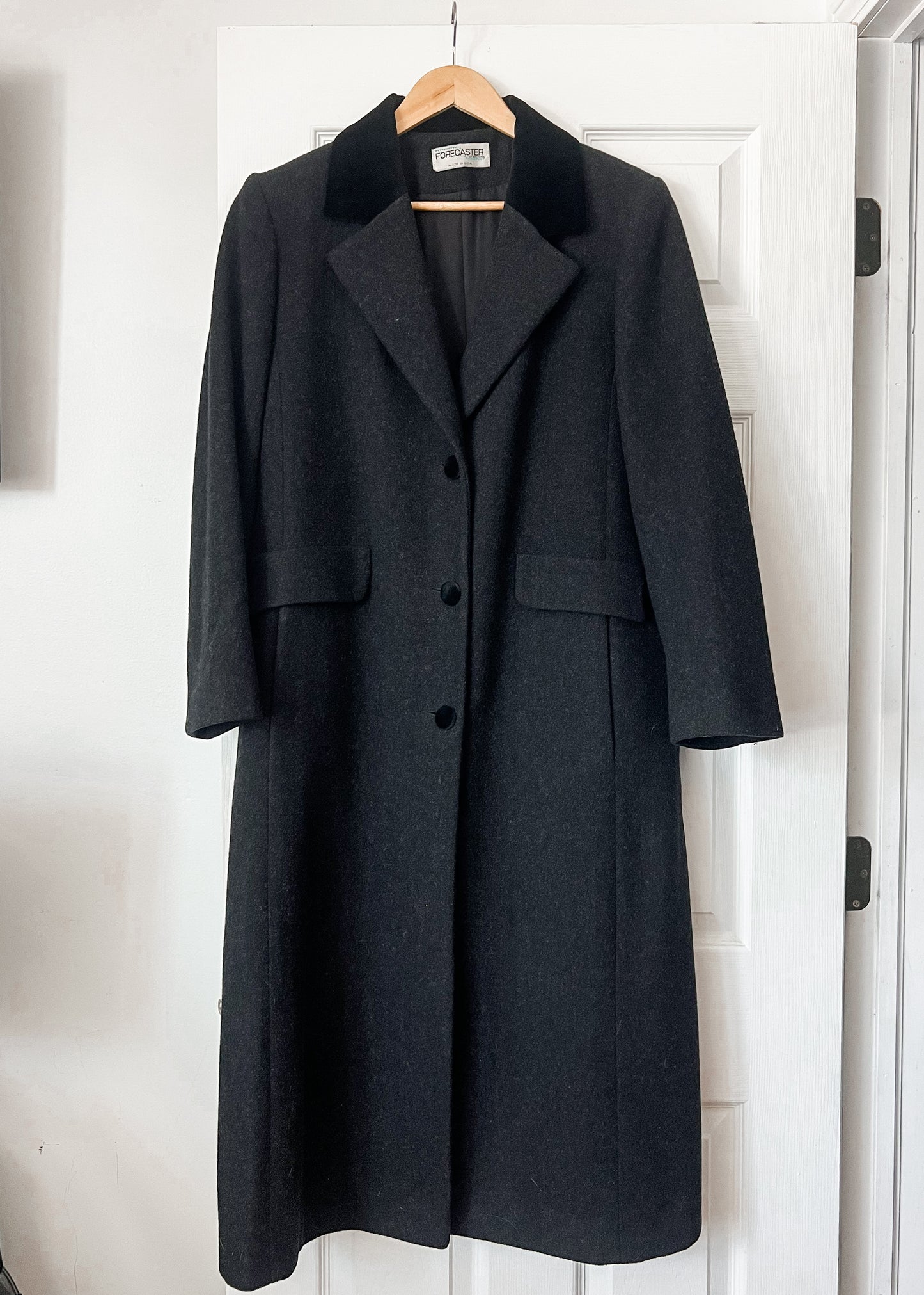Forecaster Grey Wool Coat