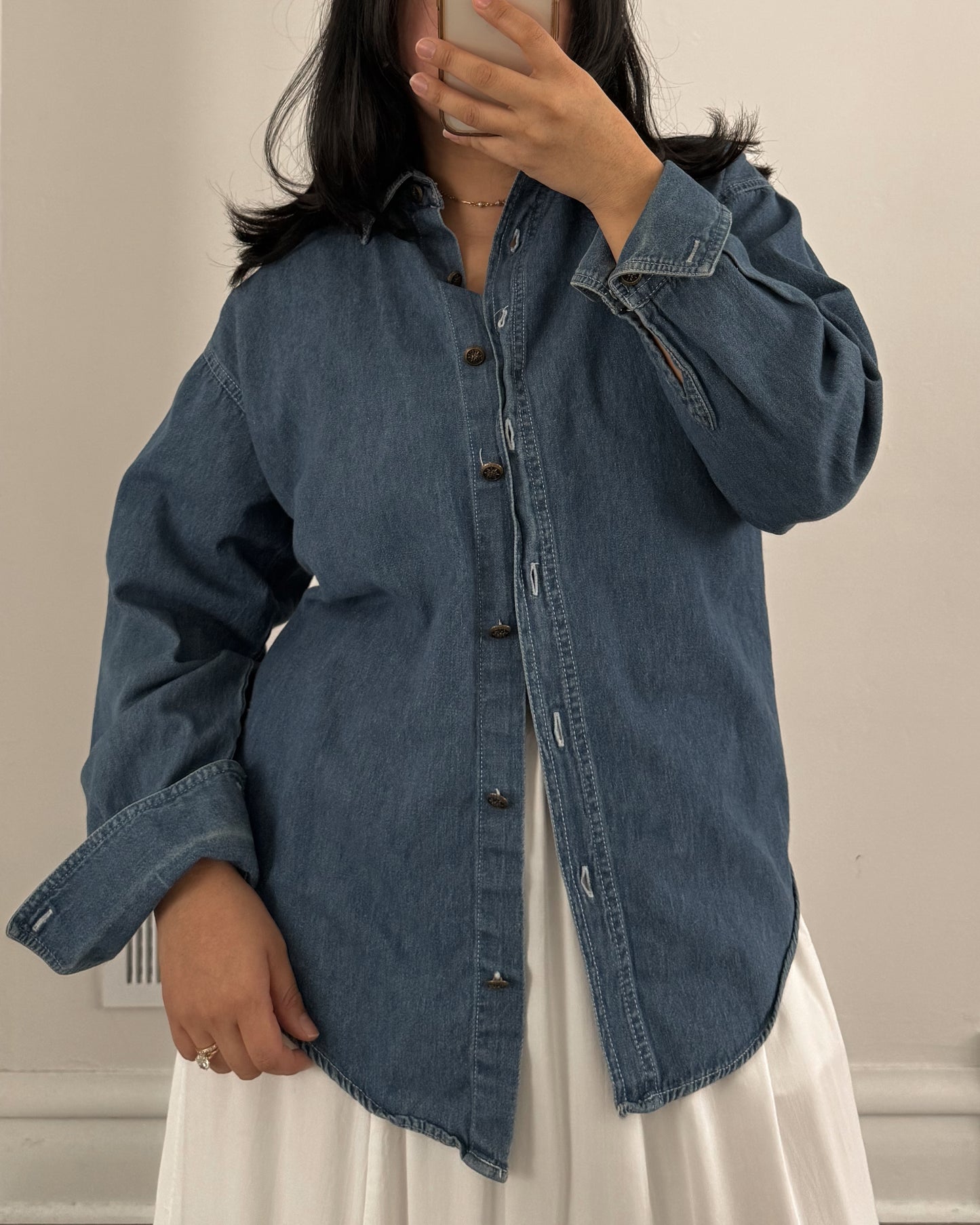 Denim Button Up Shirt
