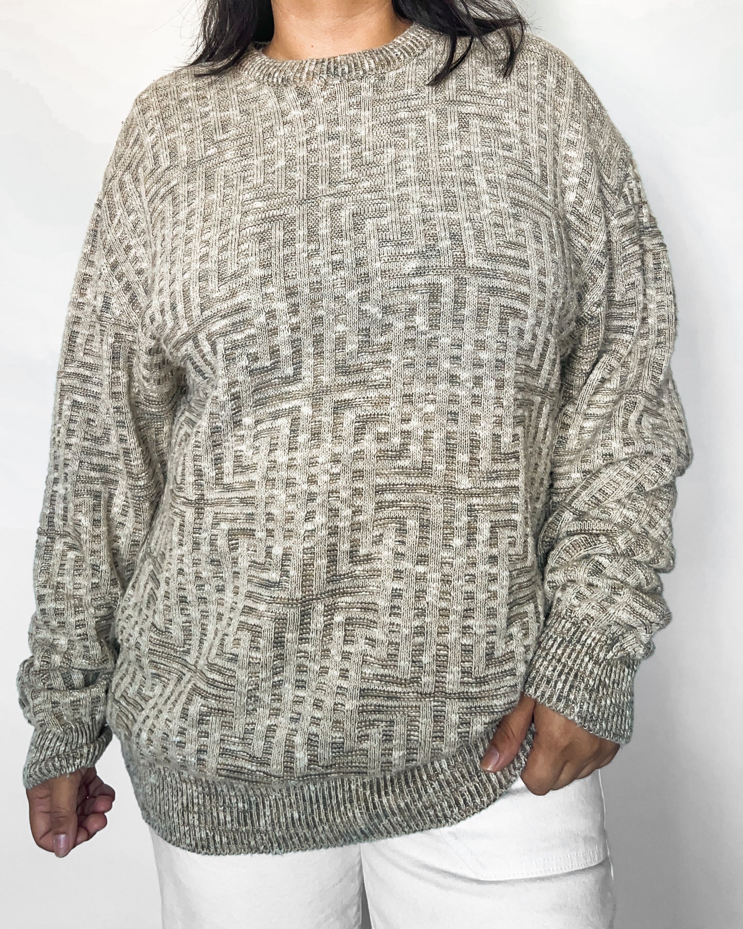 Croft & Barrow Patterned Knitted Sweater