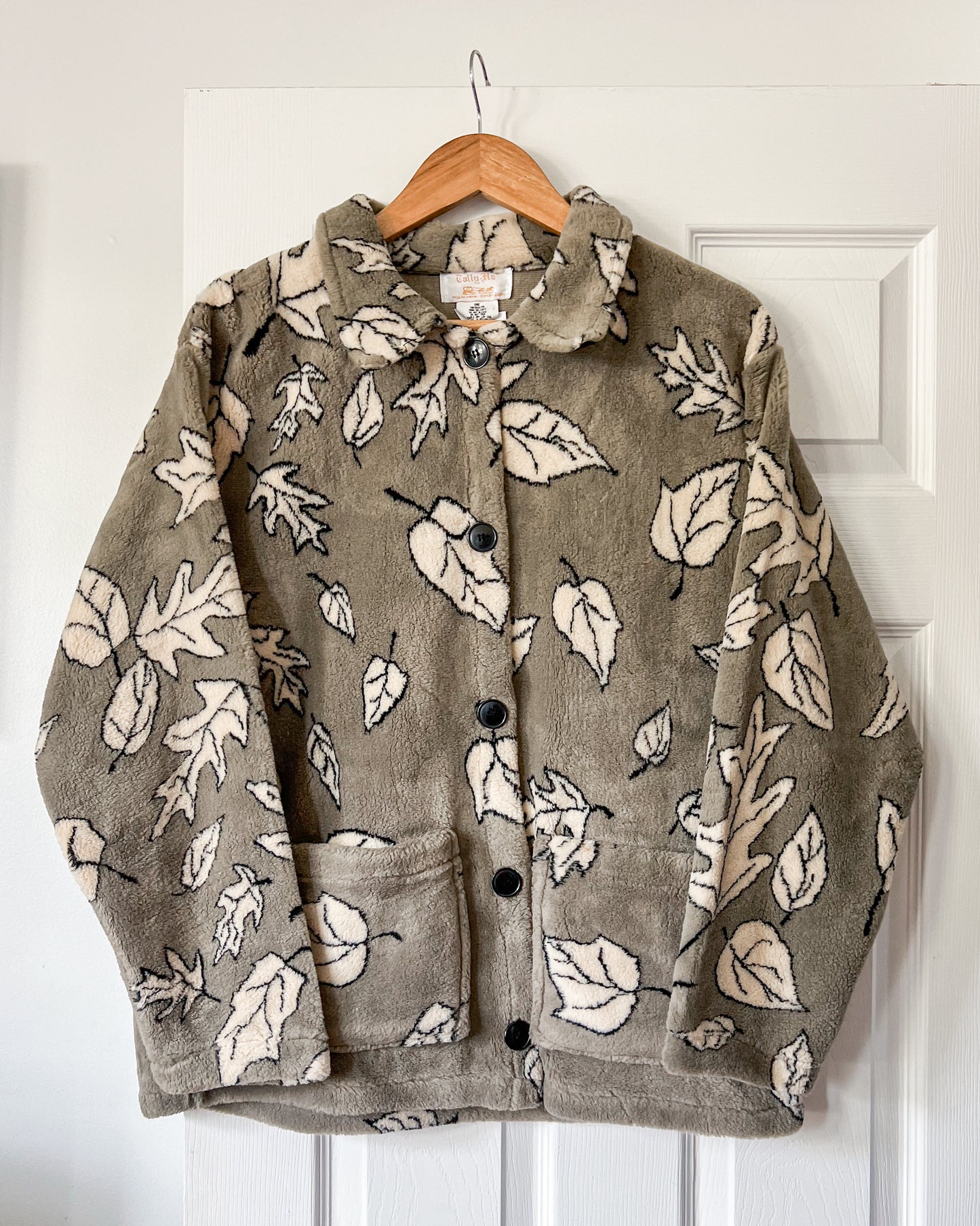 Fleece Leaf Jacket