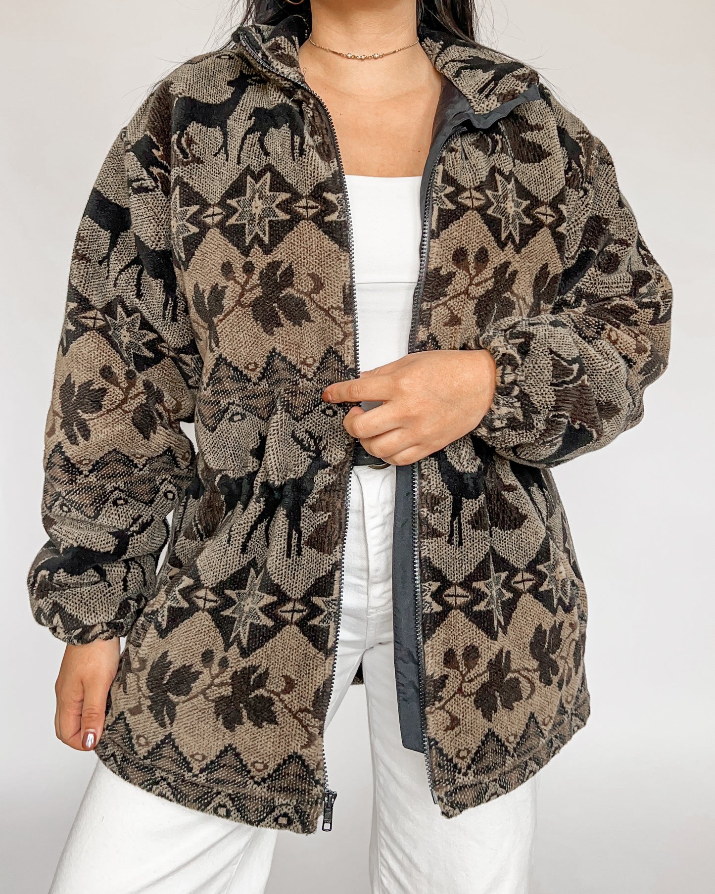 Fleece Deer Jacket