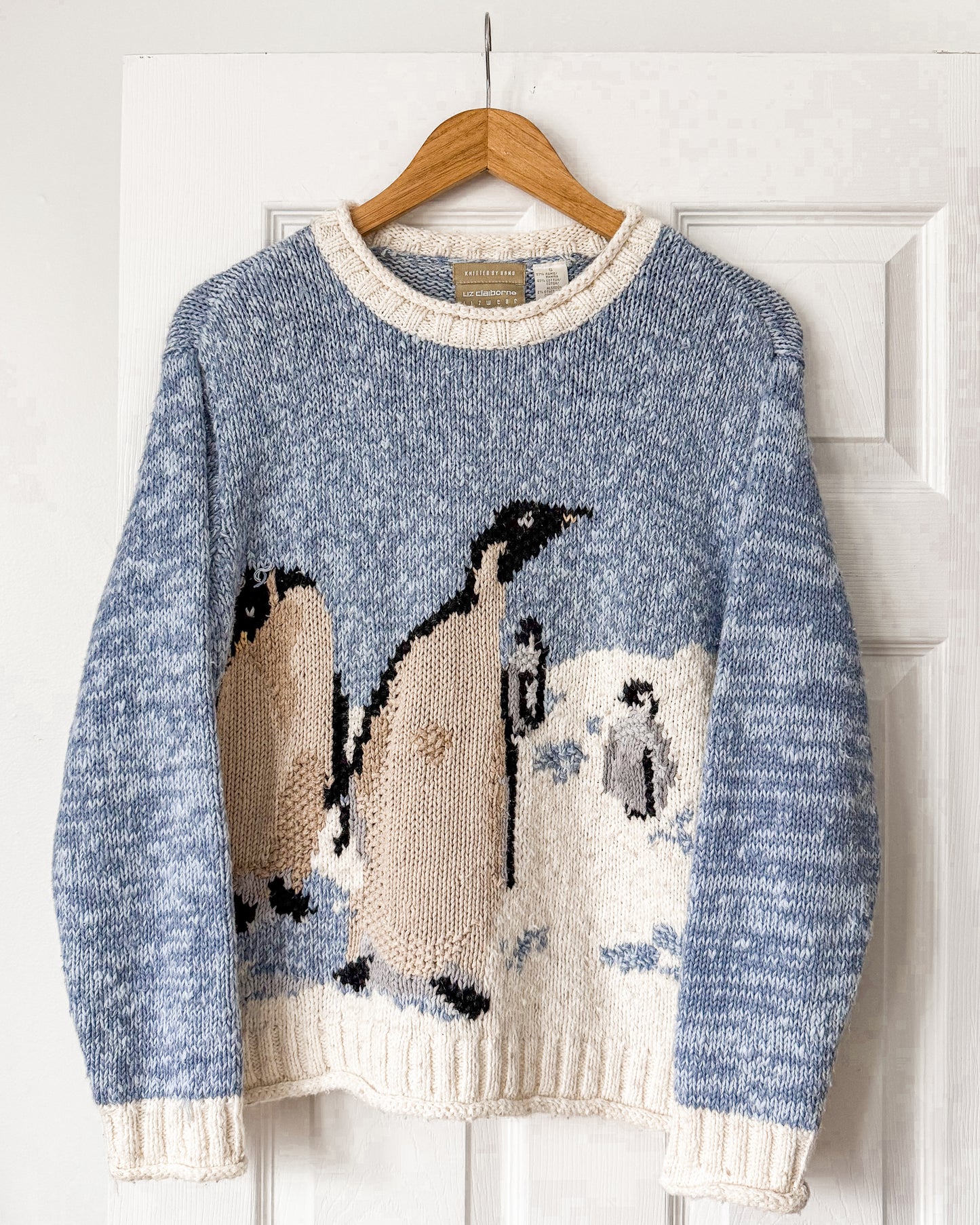 Liz Claiborne Penguin Knitted Sweater
