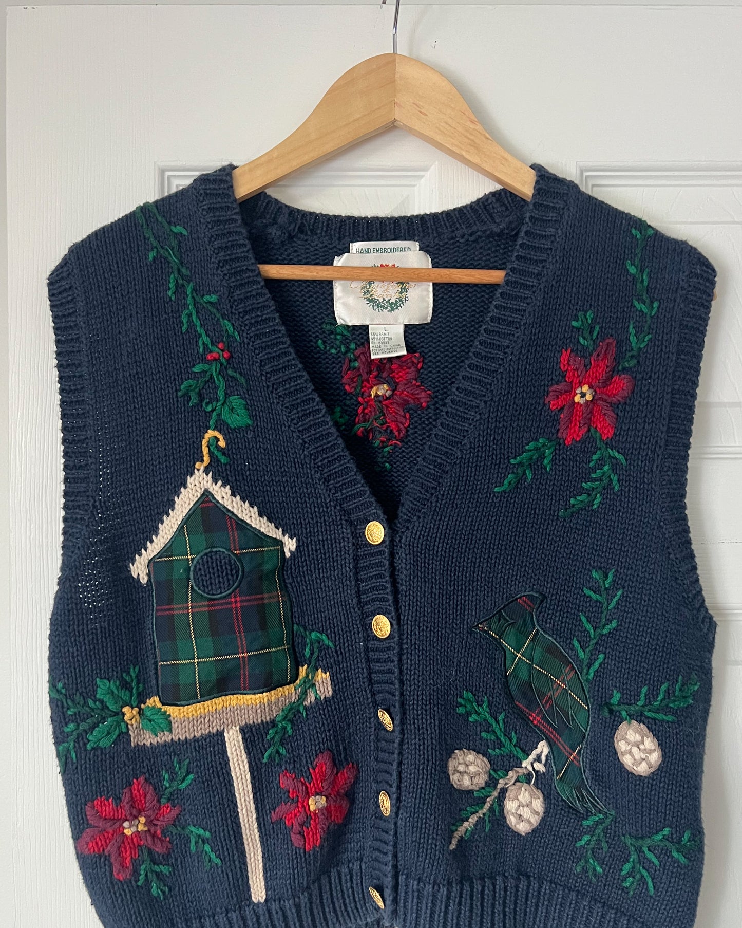 Knitted Holiday Vest