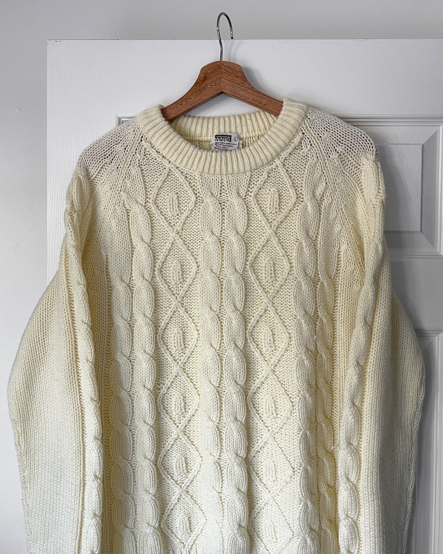 Chunky Cable Knitted Sweater