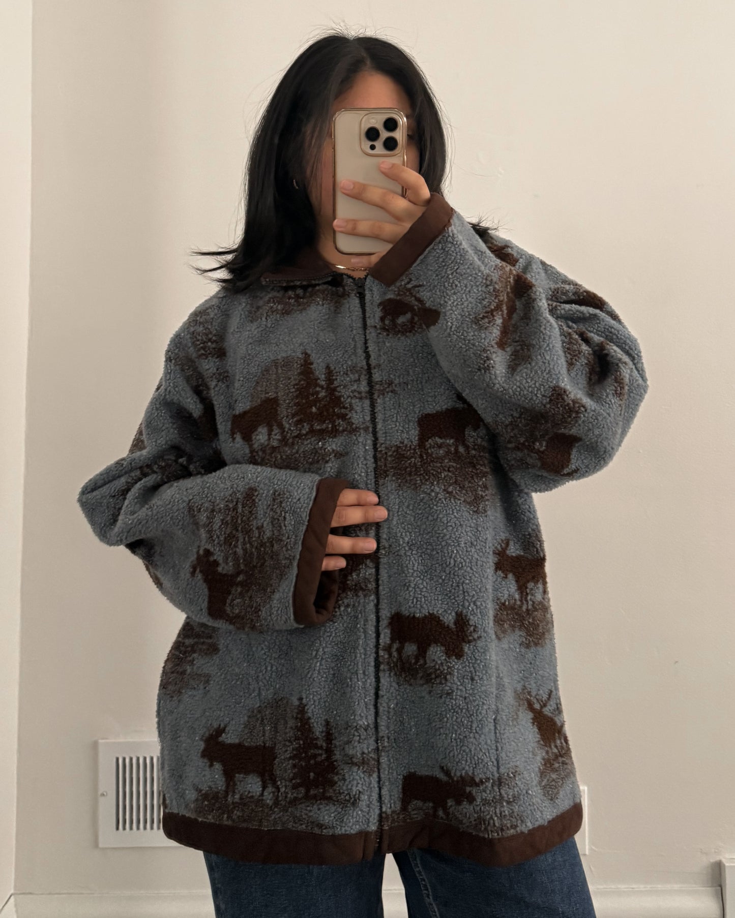 Bear Ridge Moose Fleece