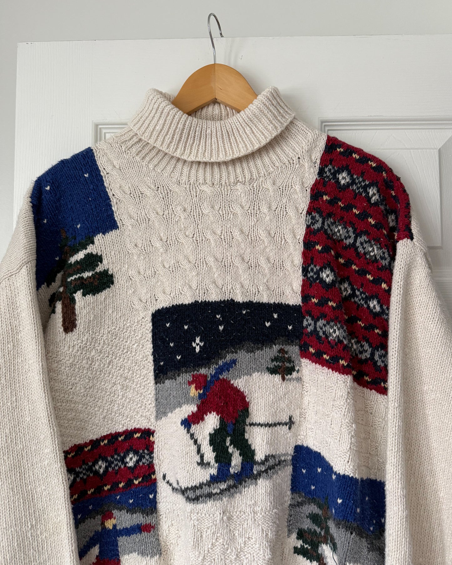 Ski Graphic Knitted Sweater