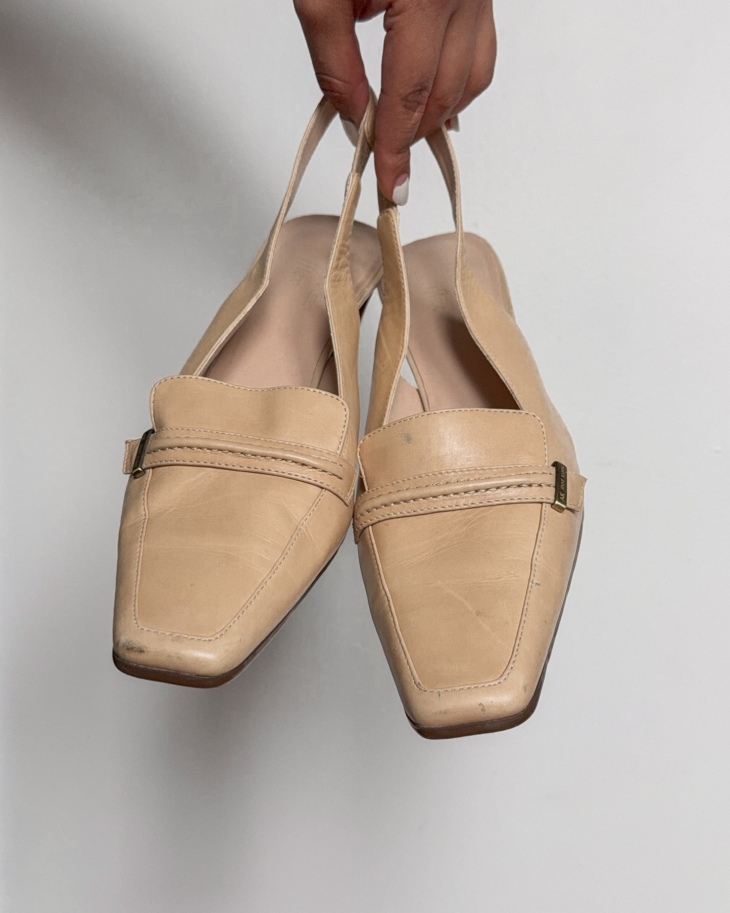 Anne Klein Square Toe Heels