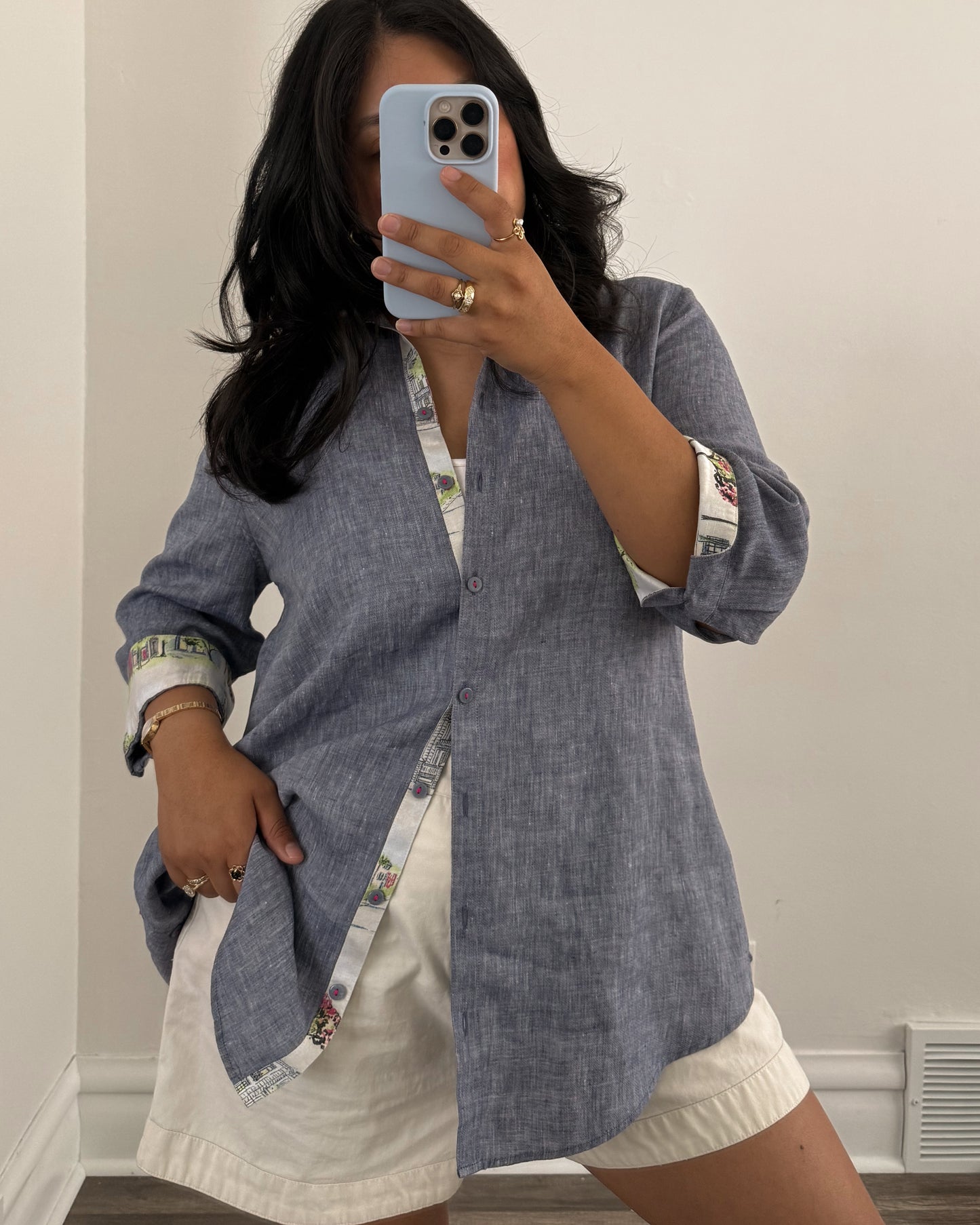 Chico’s Linen Blouse