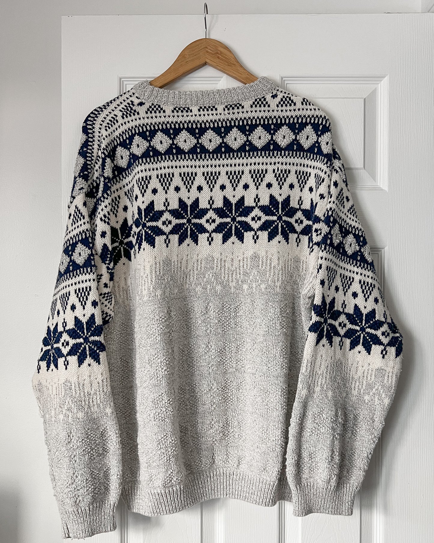 Snowflake Knitted Sweater