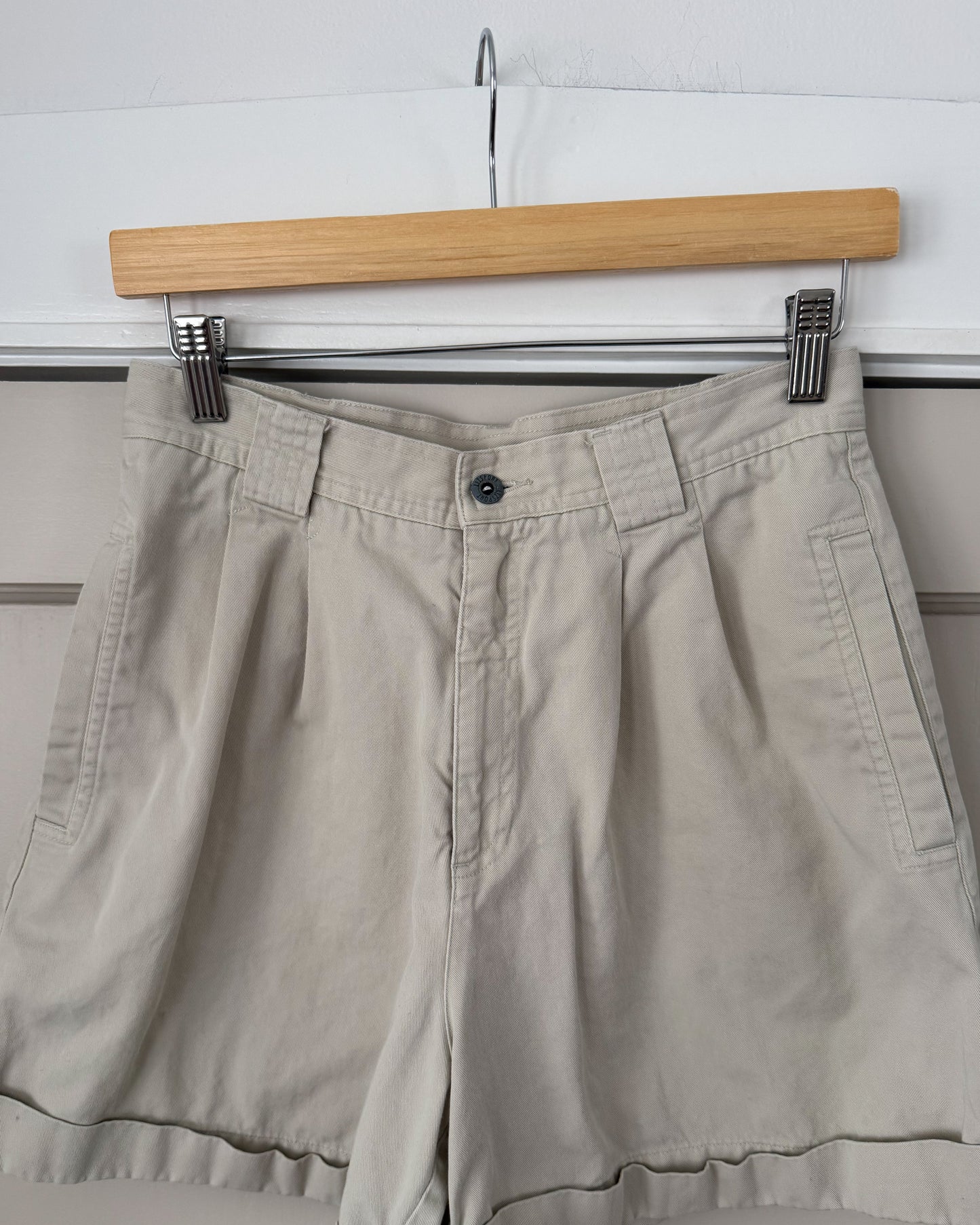 Liz Claiborne Pleated High Waist Shorts