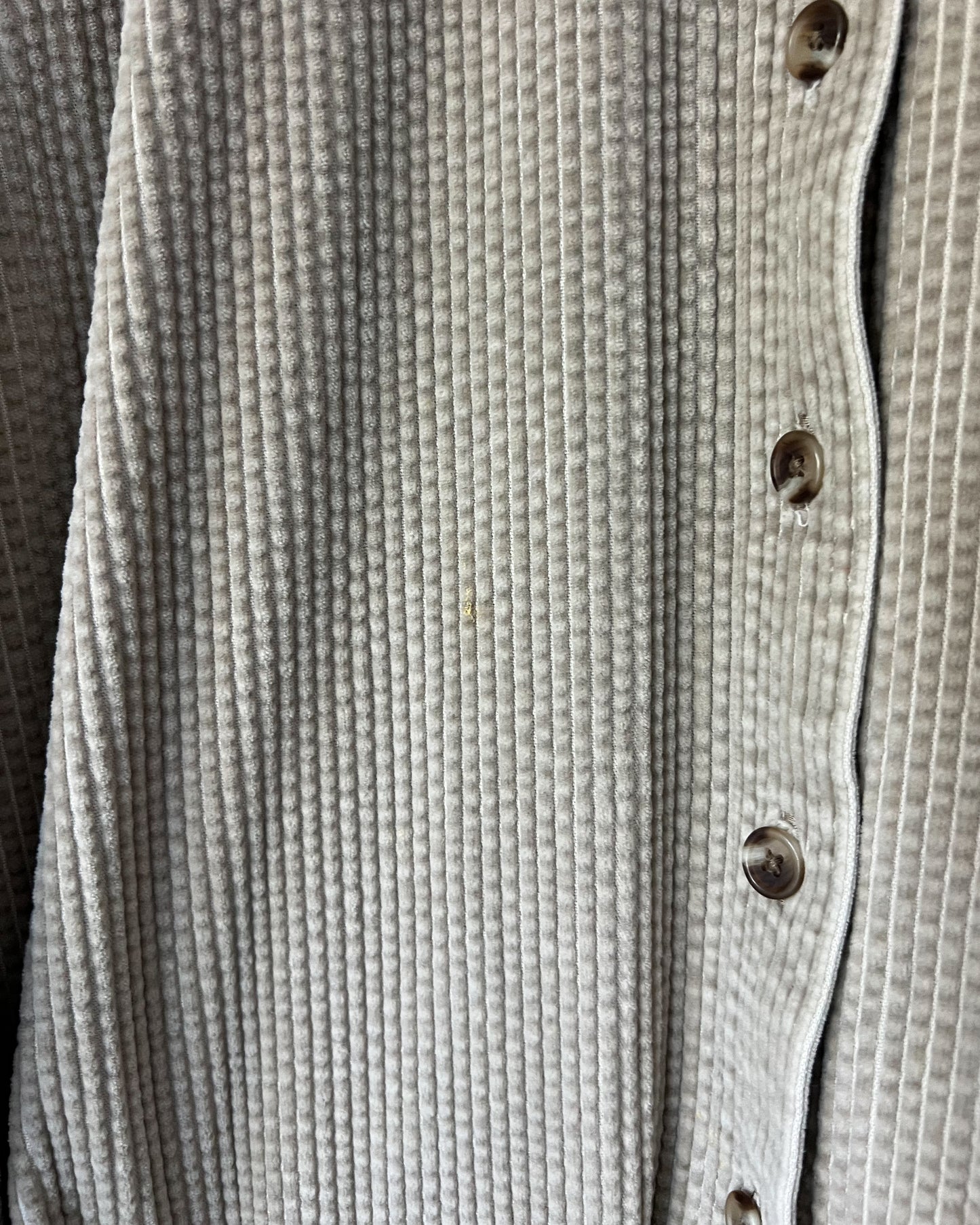 L.L. Bean Beige Corduroy Shirt