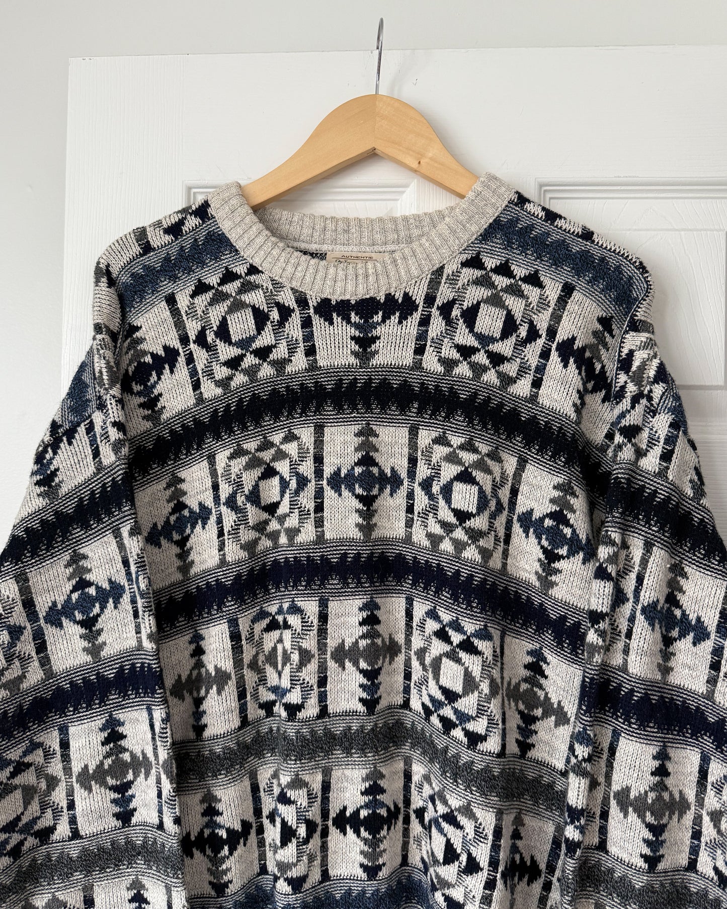 St. John’s Bay Multi Patterned Knitted Sweater