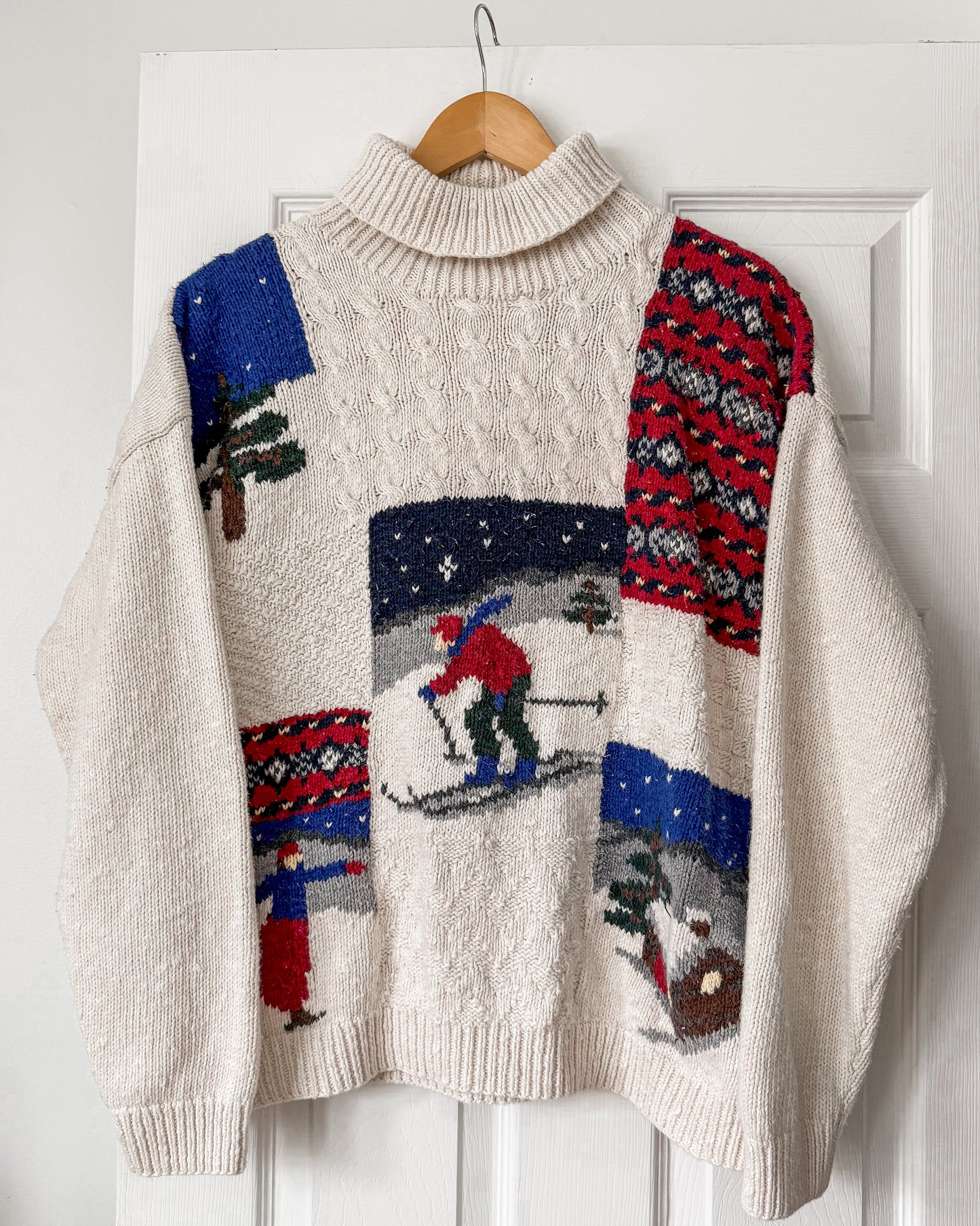 Ski Graphic Knitted Sweater