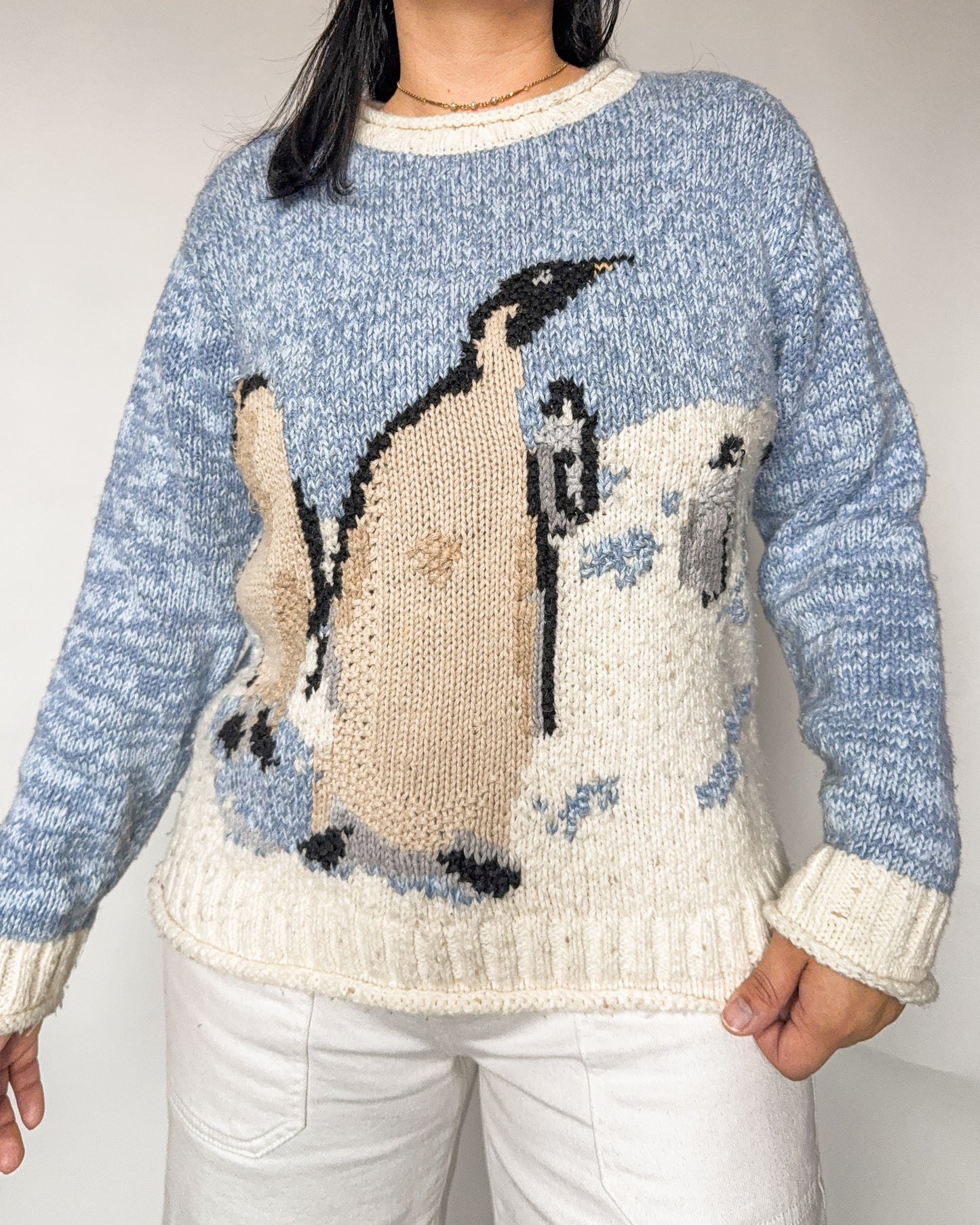 Liz Claiborne Penguin Knitted Sweater