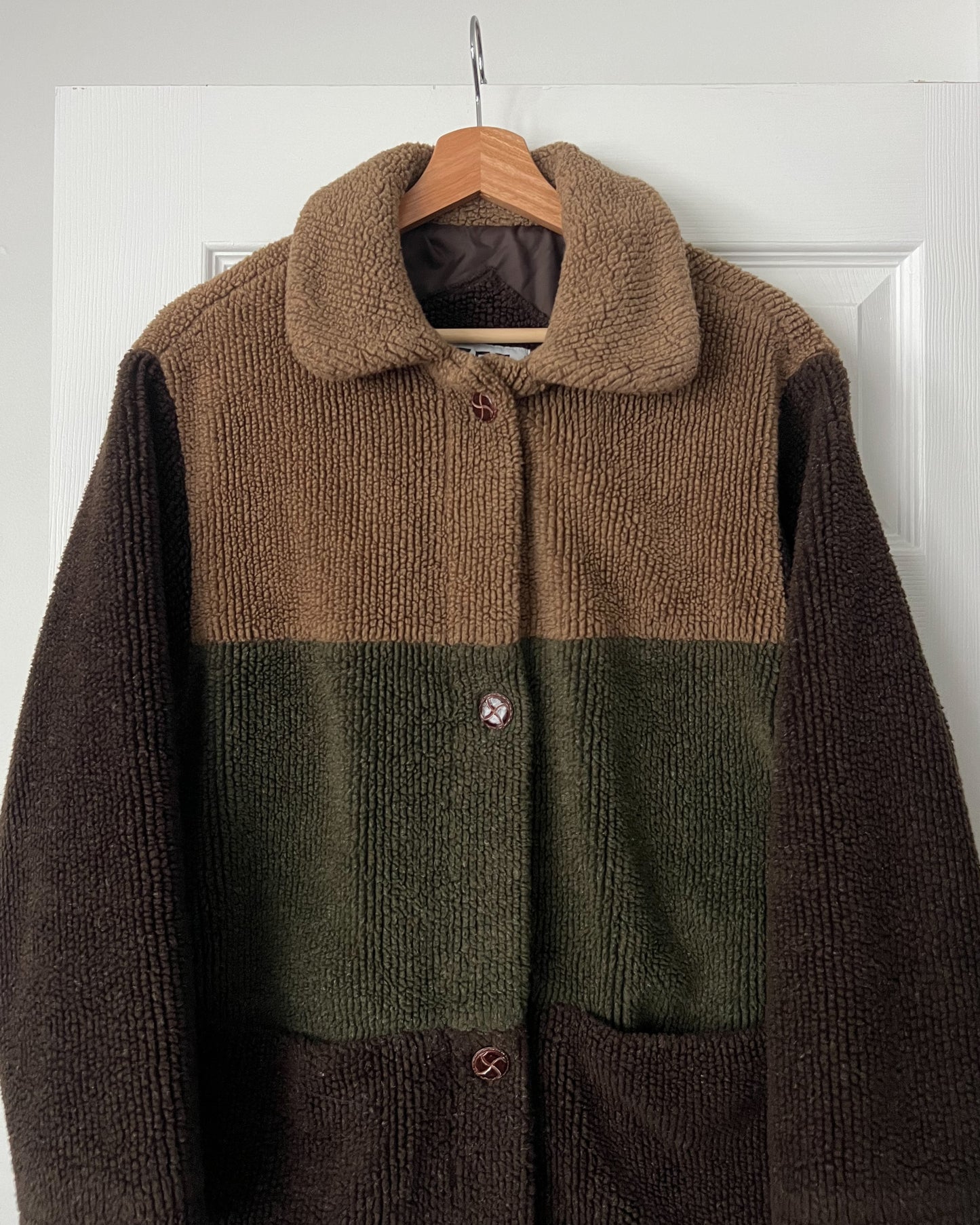 Fleece Colorblock Jacket