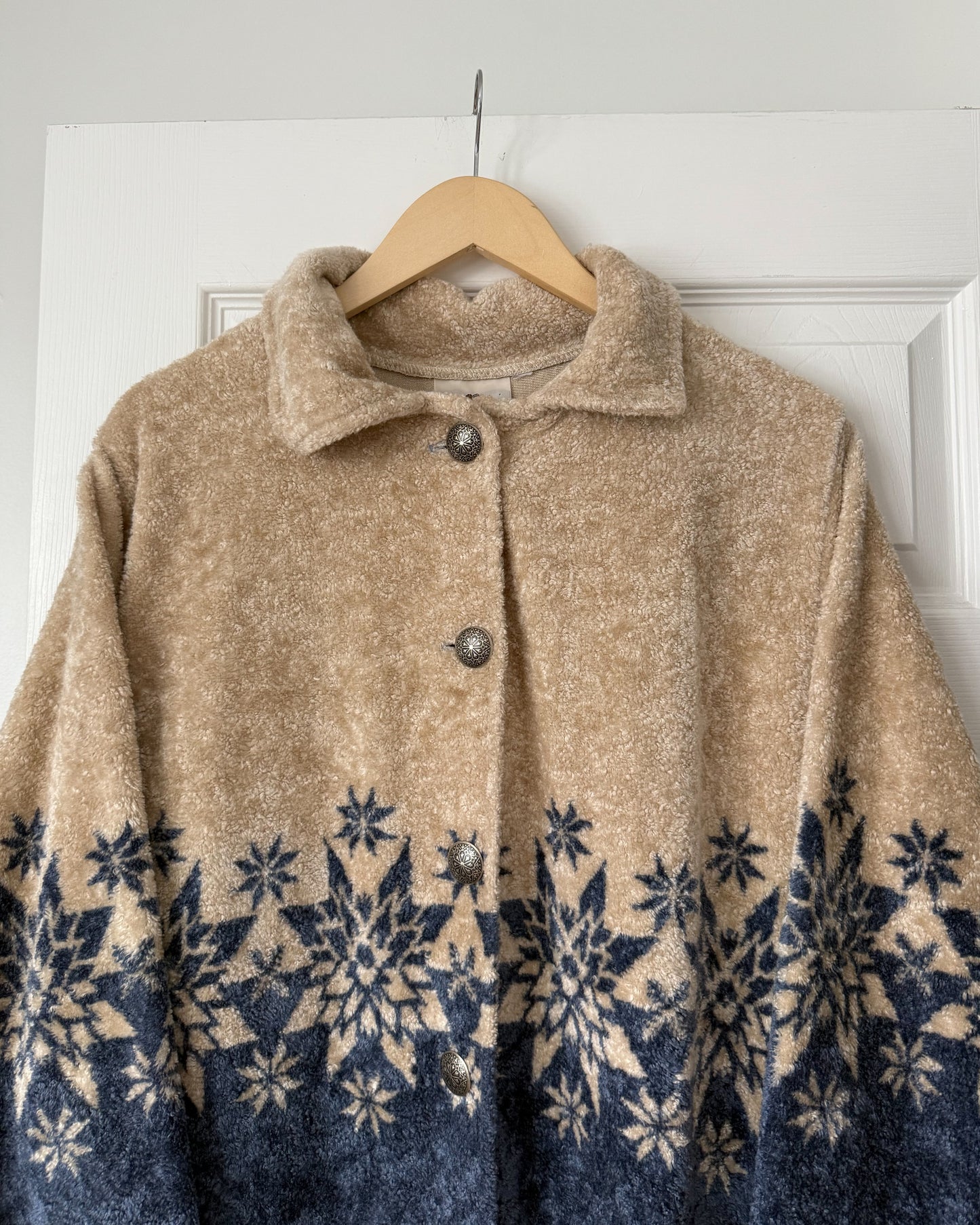 Two Toned Fleece Jacket