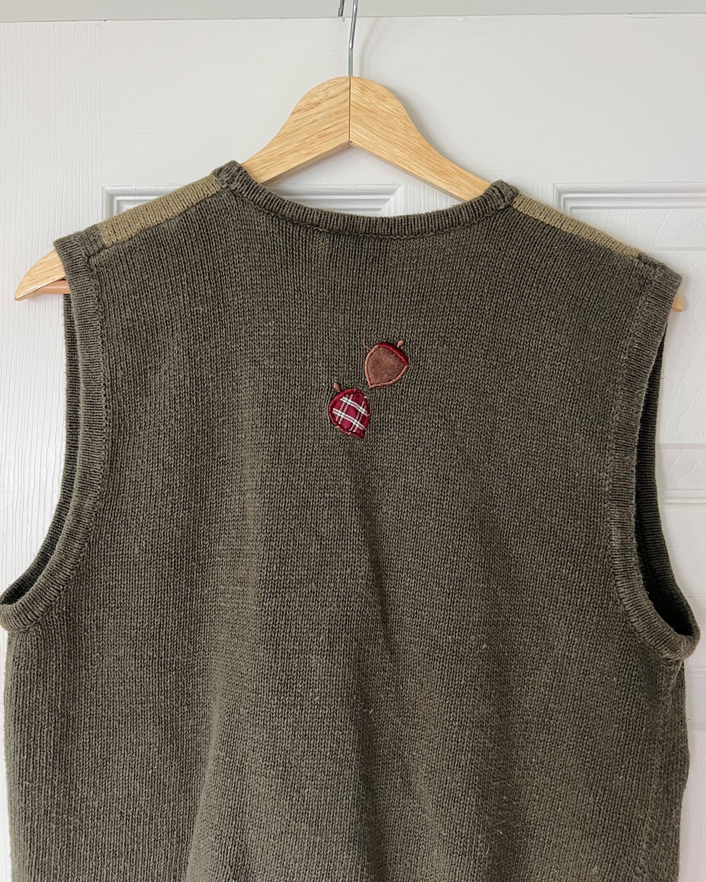 Fall Graphic Knitted Vest