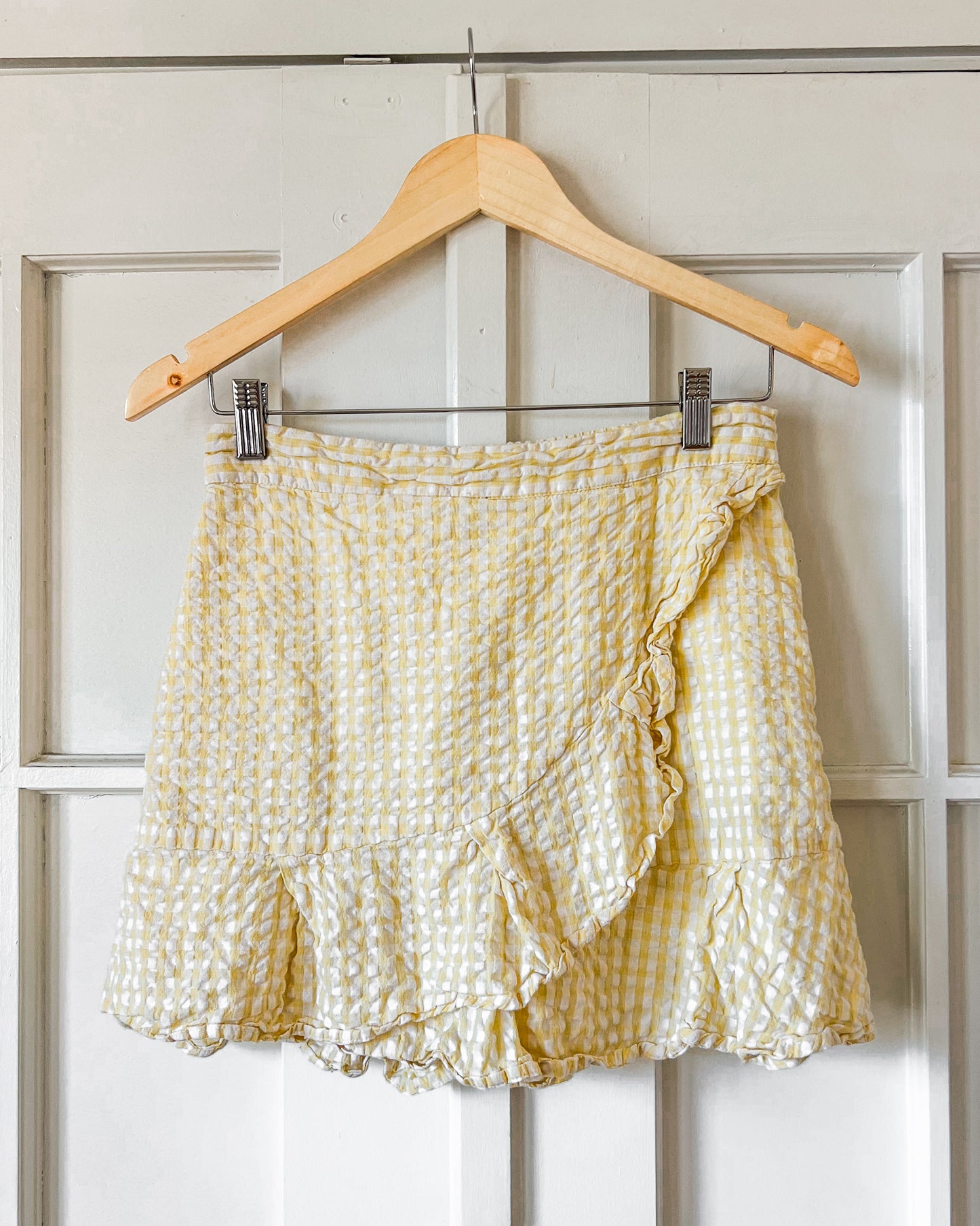 Gingham Skort