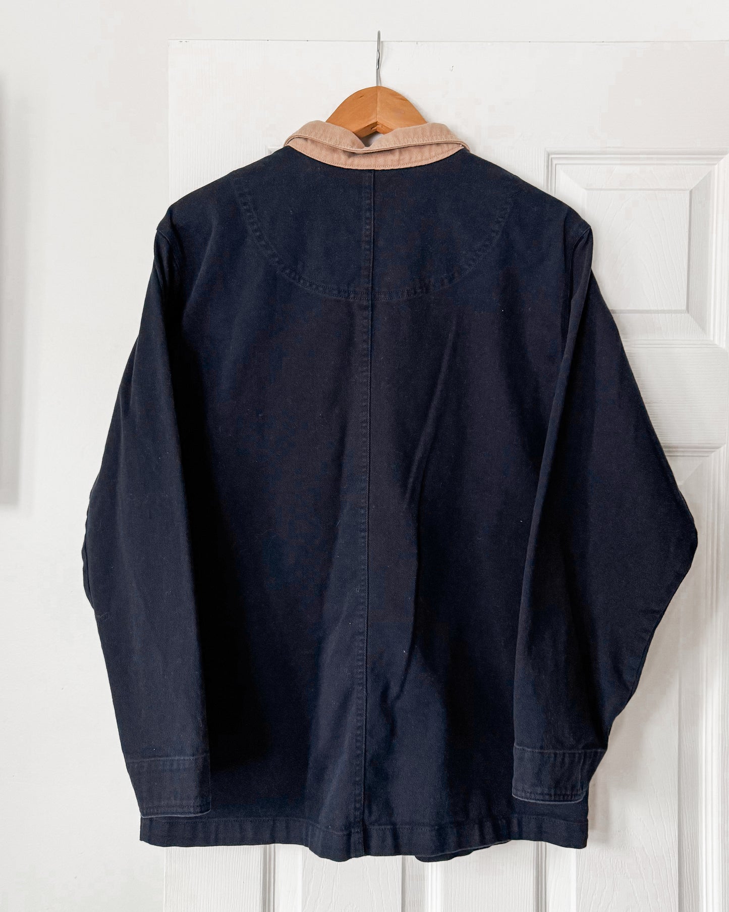 Bill Blass Navy Chore Coat