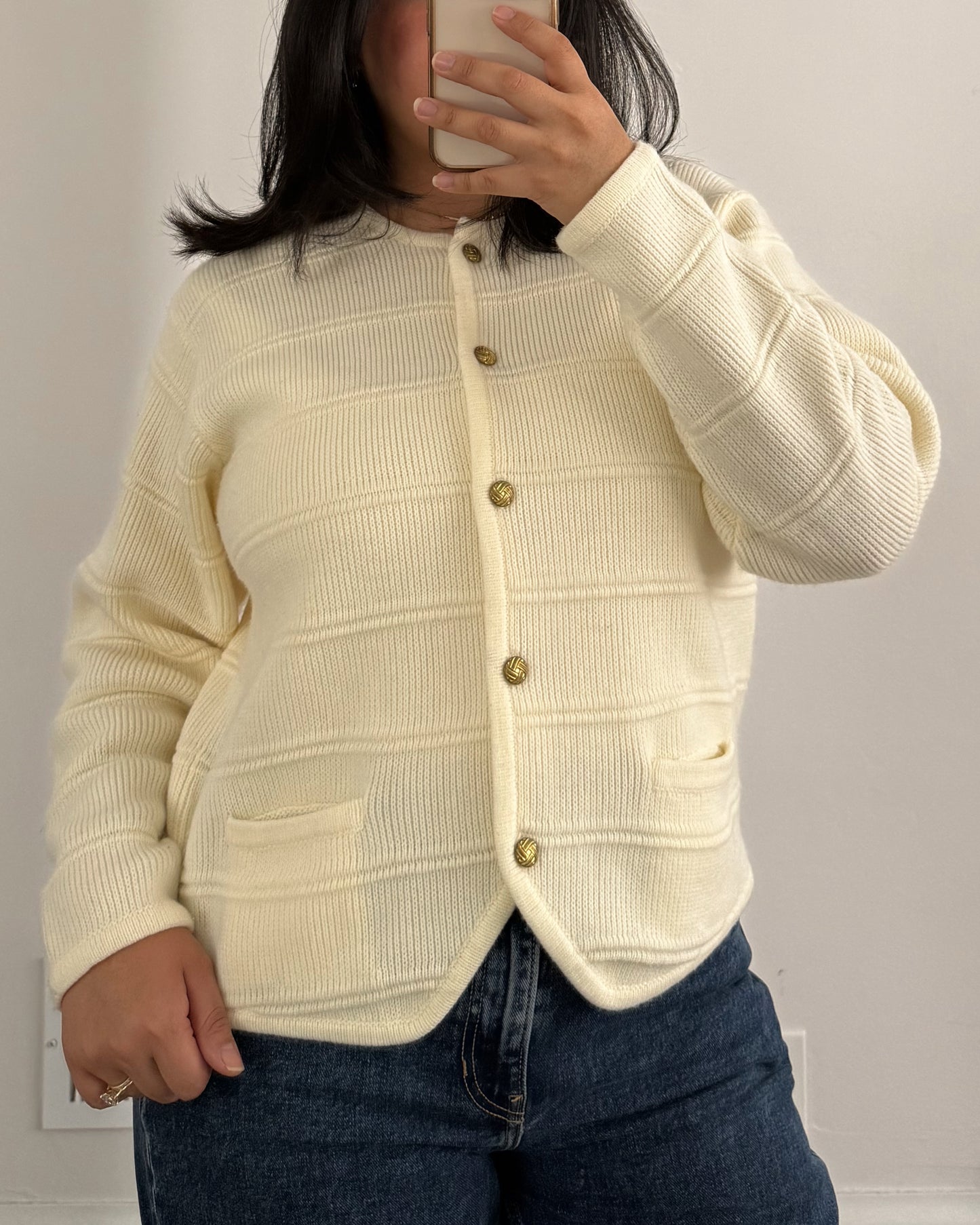 Vintage Knitted Cardigan
