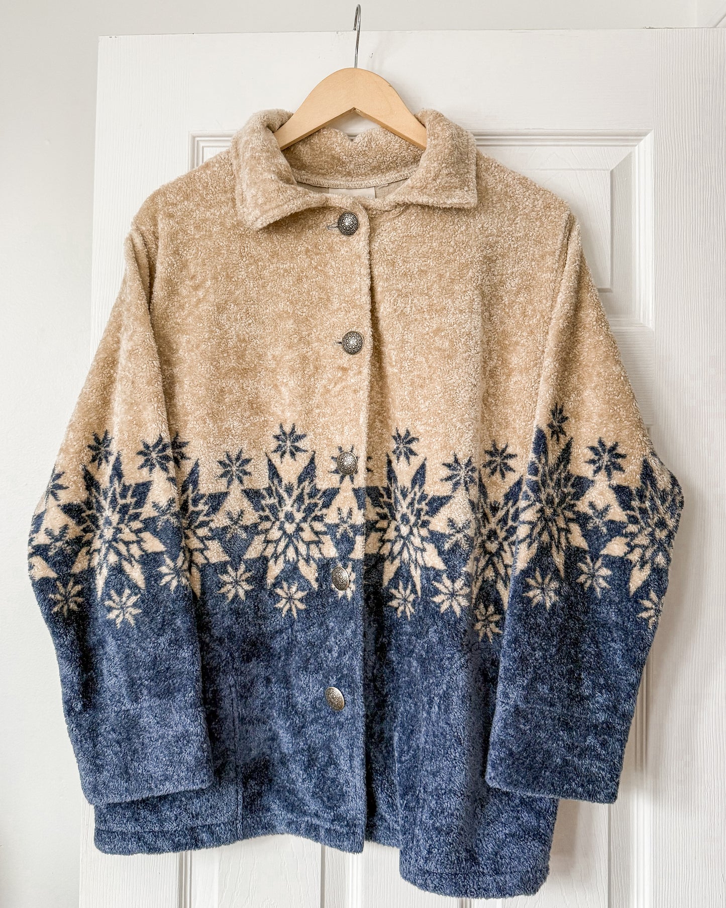 Two Toned Fleece Jacket