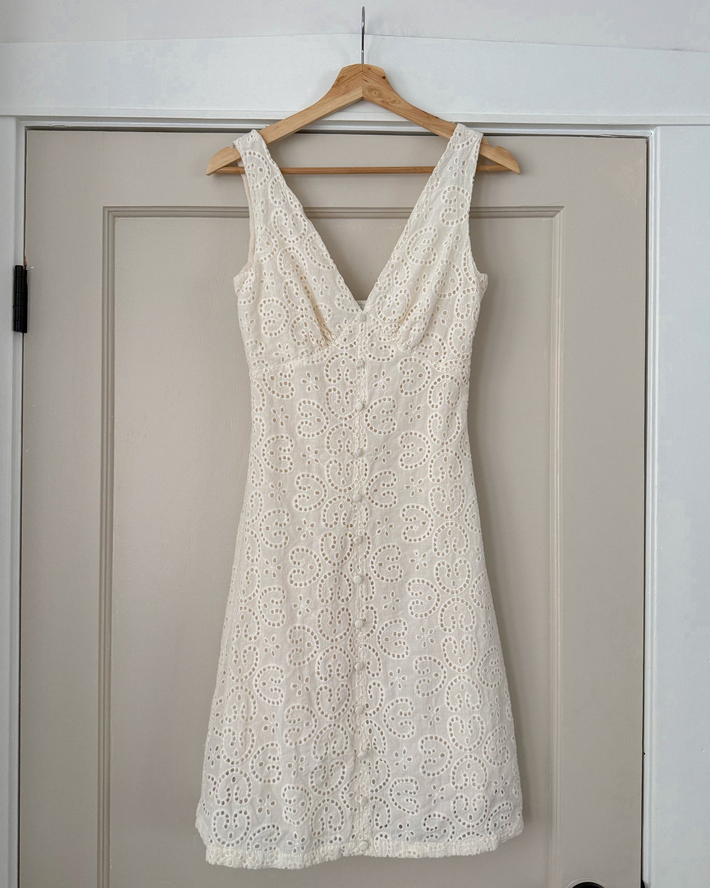 FRNCH Eyelet Dress