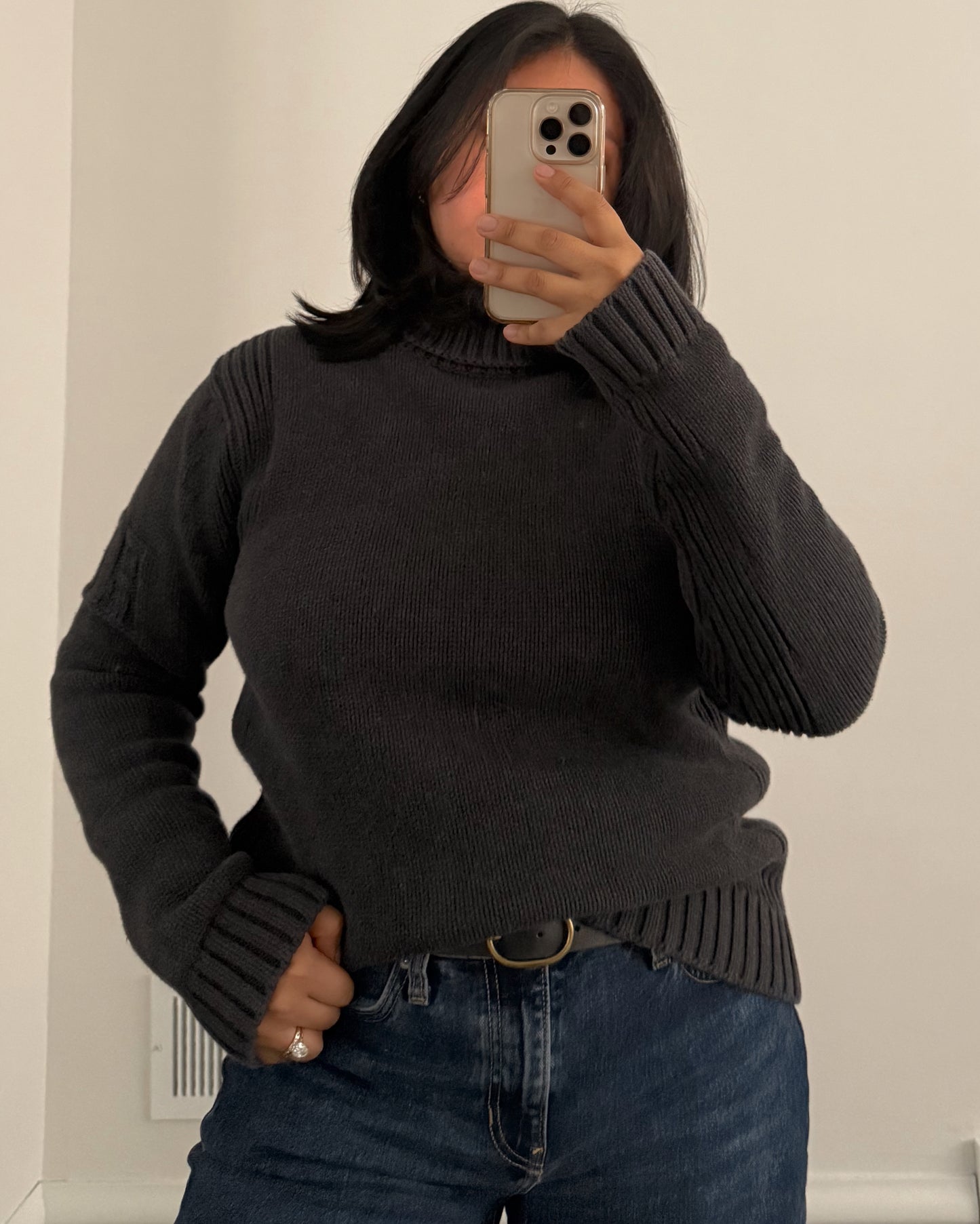 Polo Jeans Gray Turtleneck Sweater