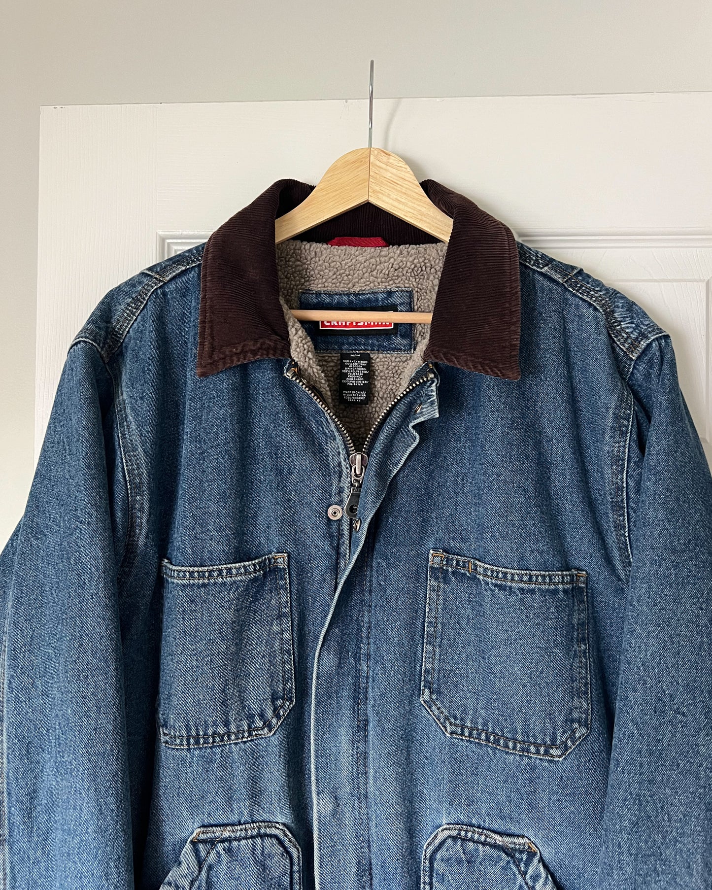Craftsman Denim Sherpa Lined Jacket
