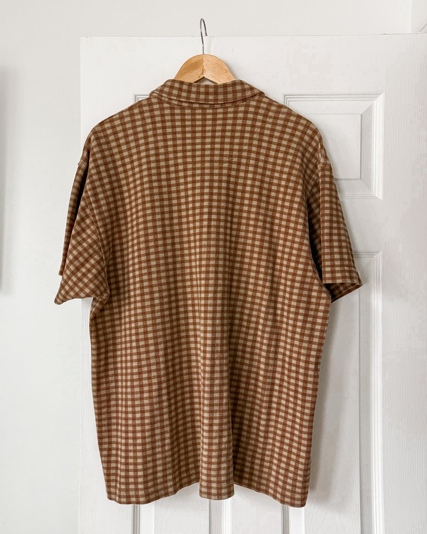 Gingham Button Up Shirt