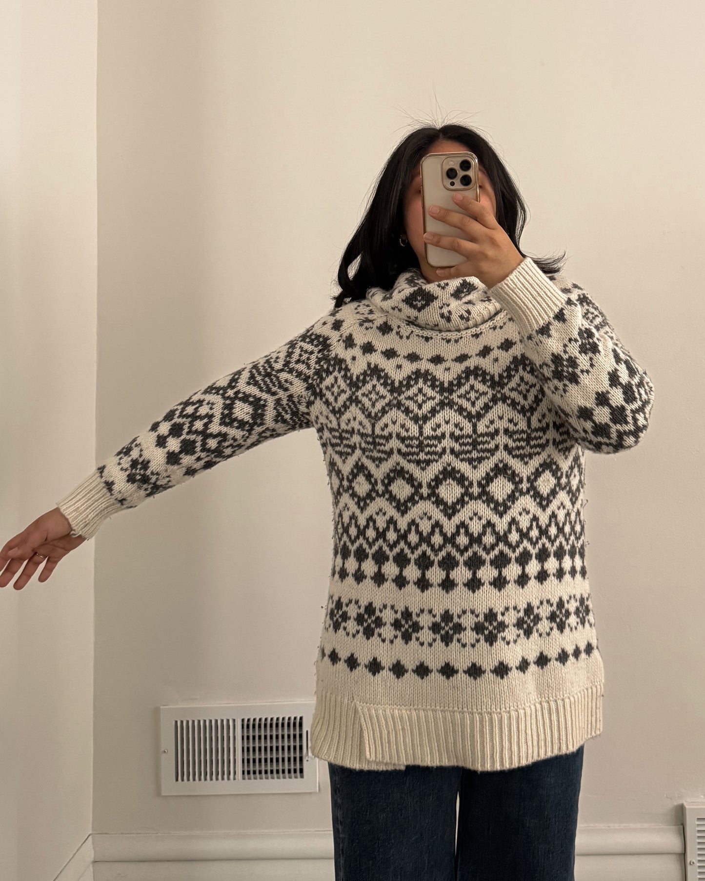 Slouchy Turtle Neck Sweater