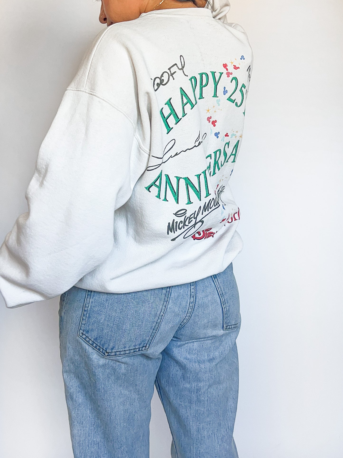 25 Year Anniversary Disney Anniversary Crewneck