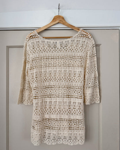 Christopher & Banks Crochet Top
