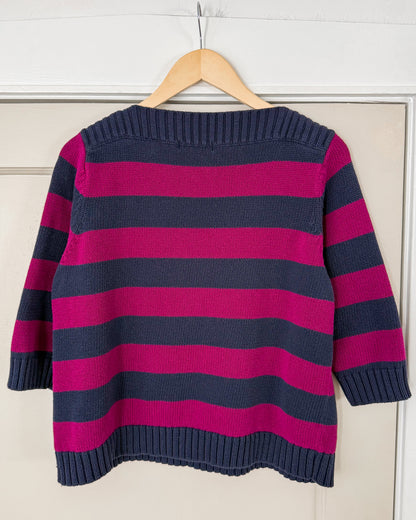 Karen Scott Striped Sweater