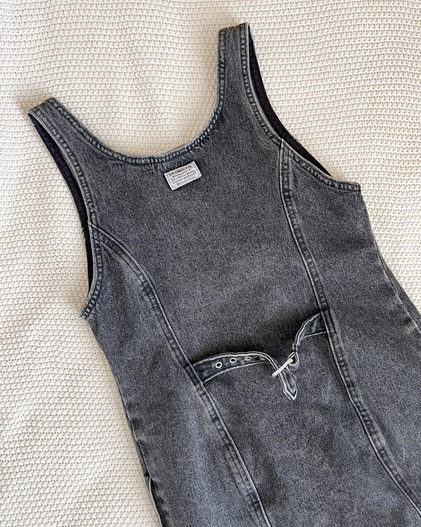 Levi’s Black Denim Dress