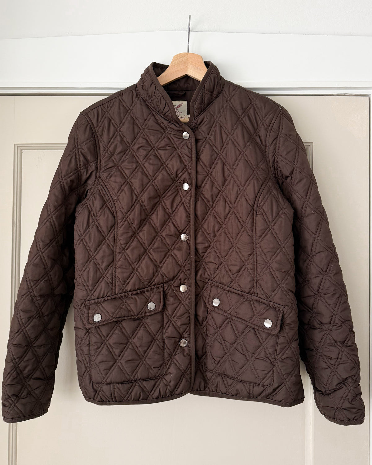 Brown Quilted Jacket