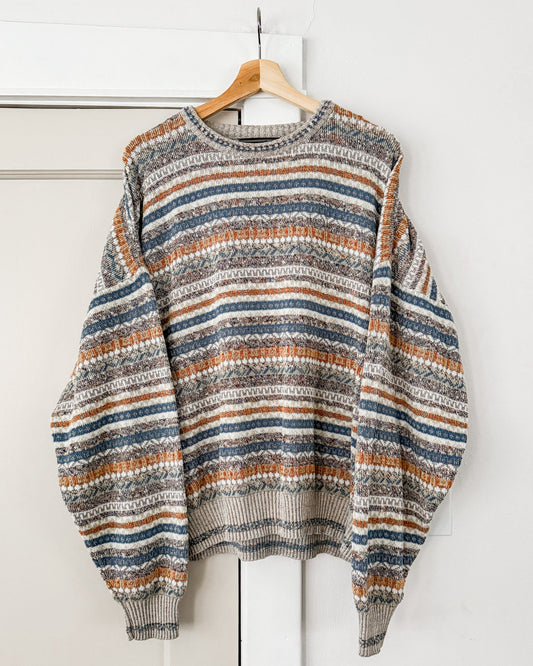 Croft & Barrow Striped Knitted Sweater