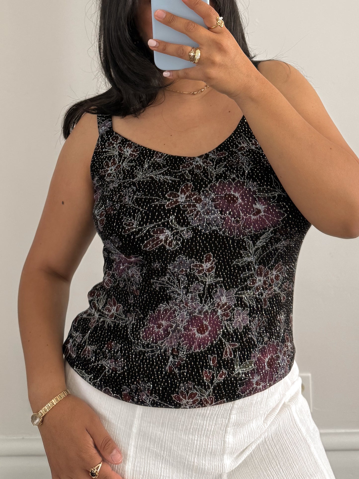 Sparkly Vintage Top