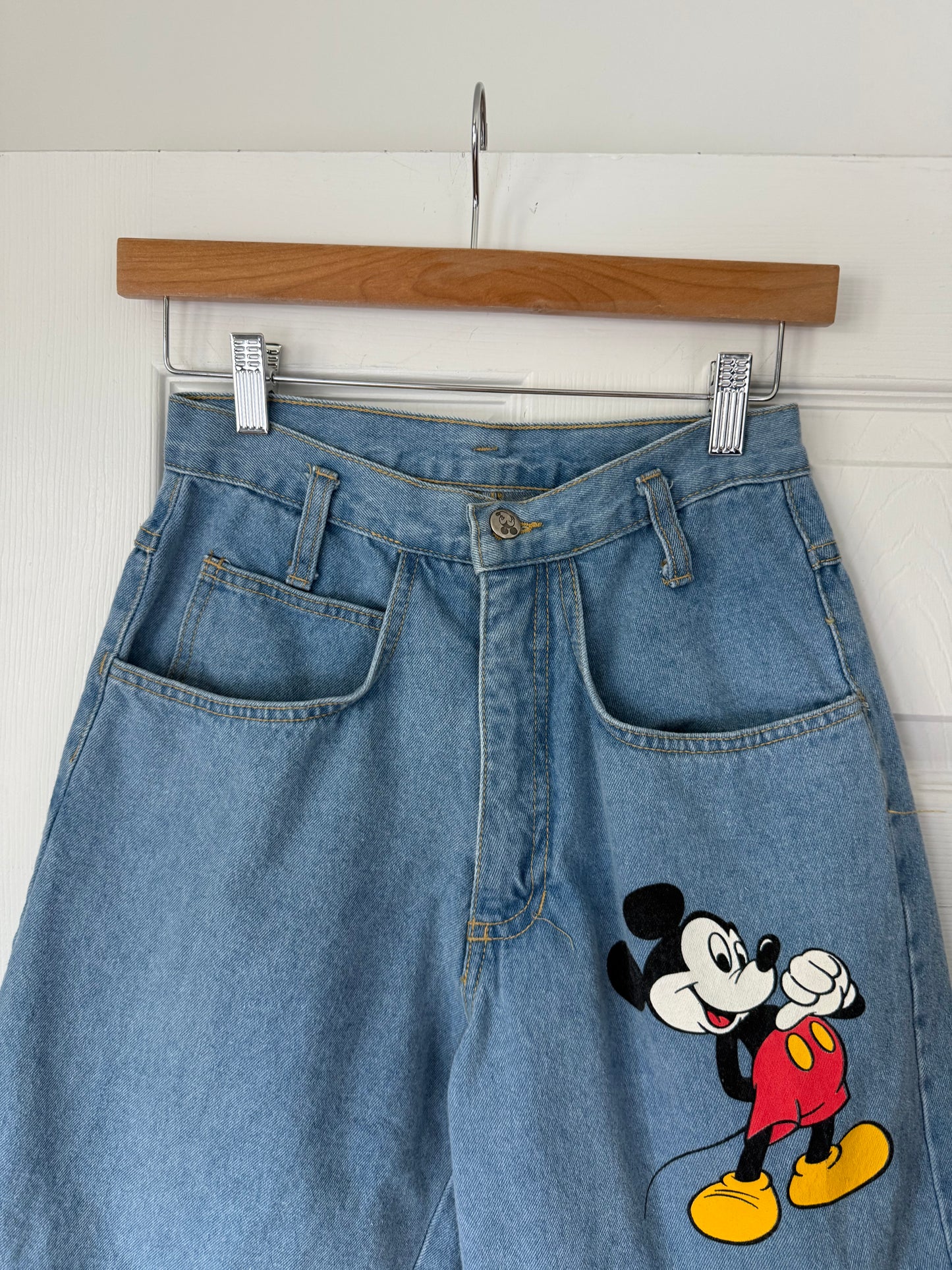 Vintage Mickey Denim Shorts