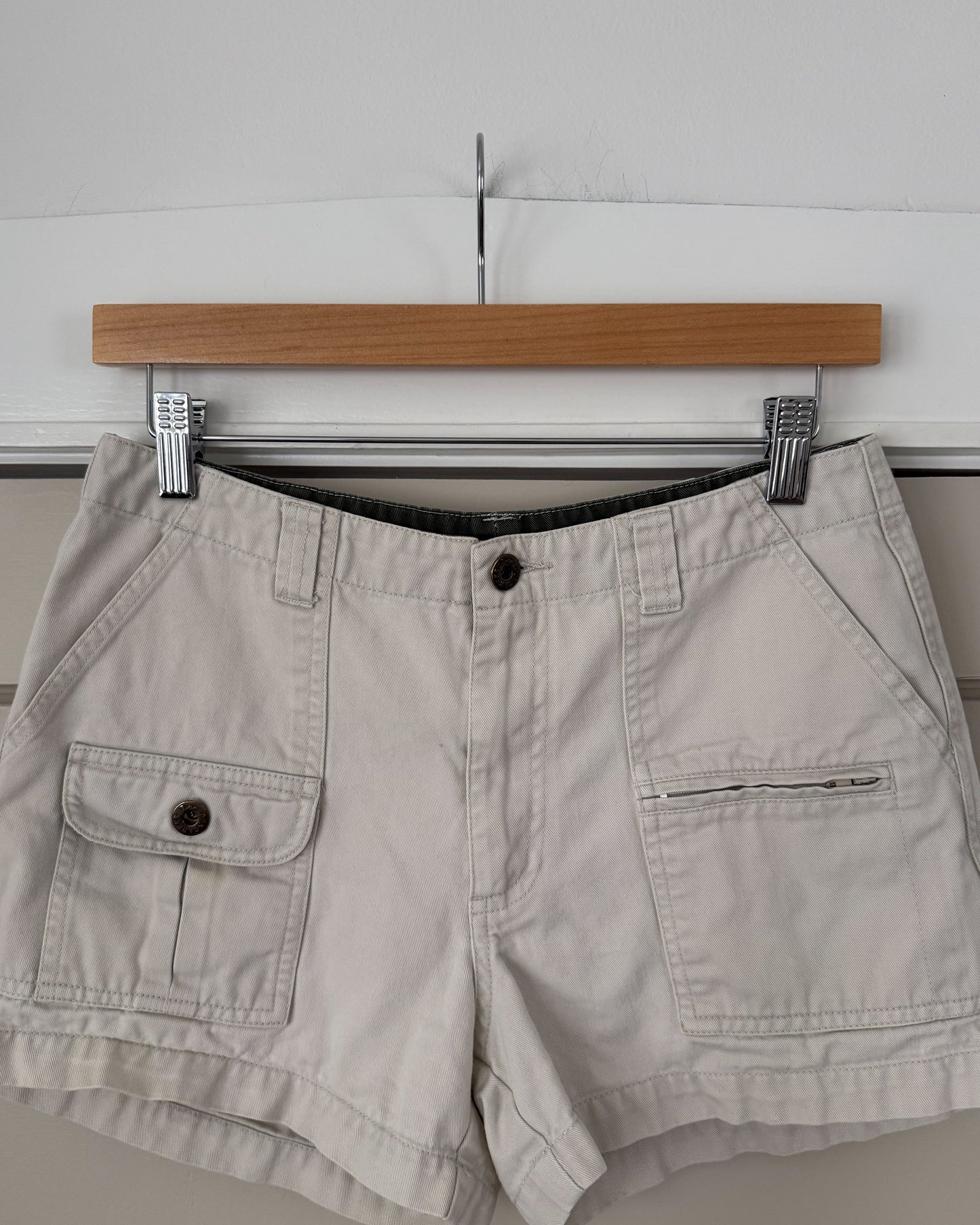 Lee Dungarees Mid Rise Cargo Shorts