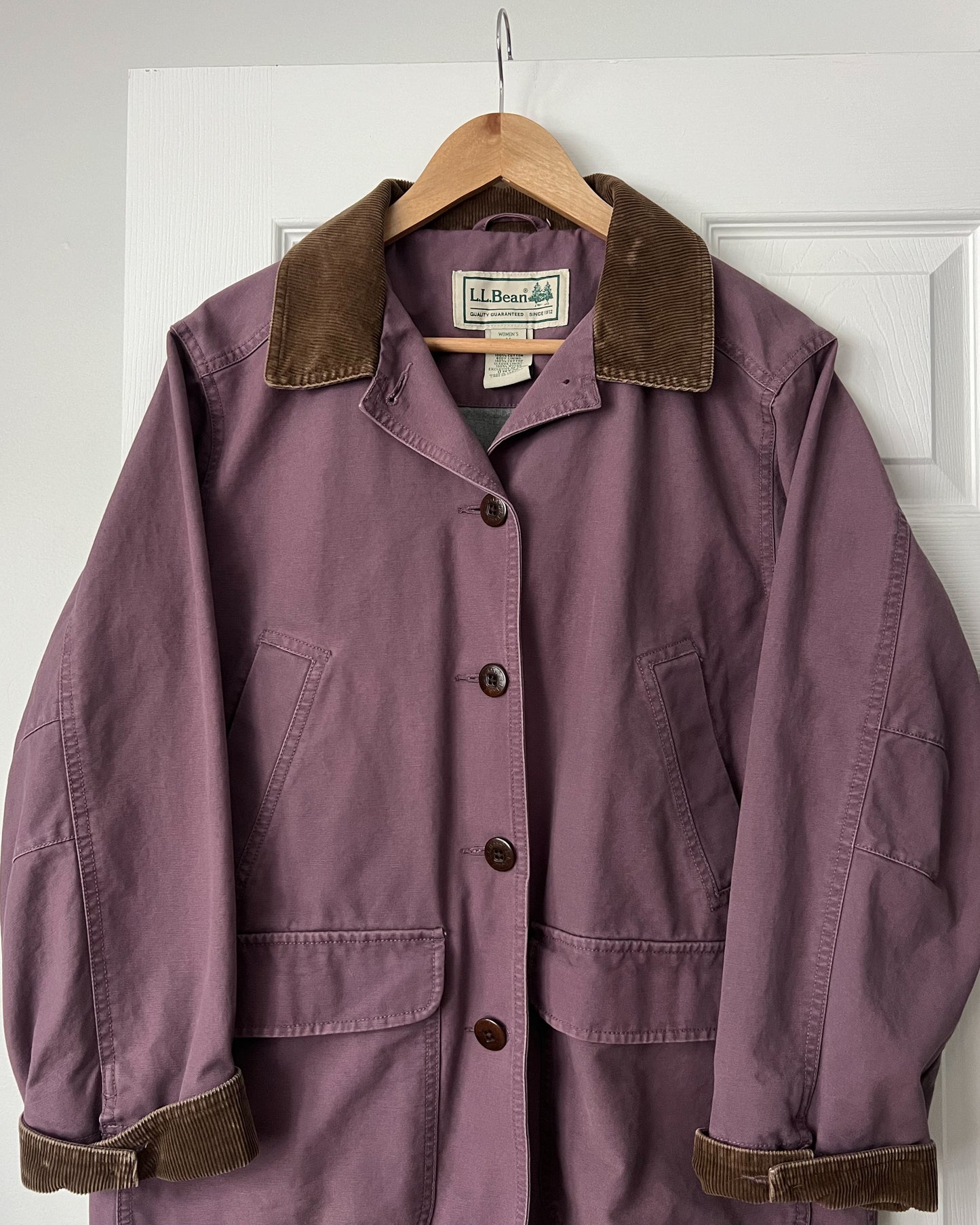 L.L. Bean Purple Chore Jacket