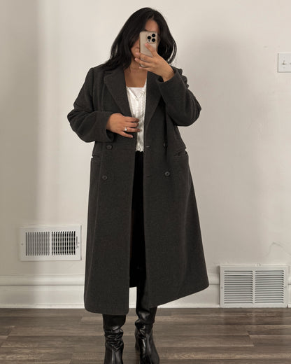 Wool & Cashmere Blend Coat