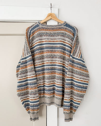 Croft & Barrow Striped Knitted Sweater