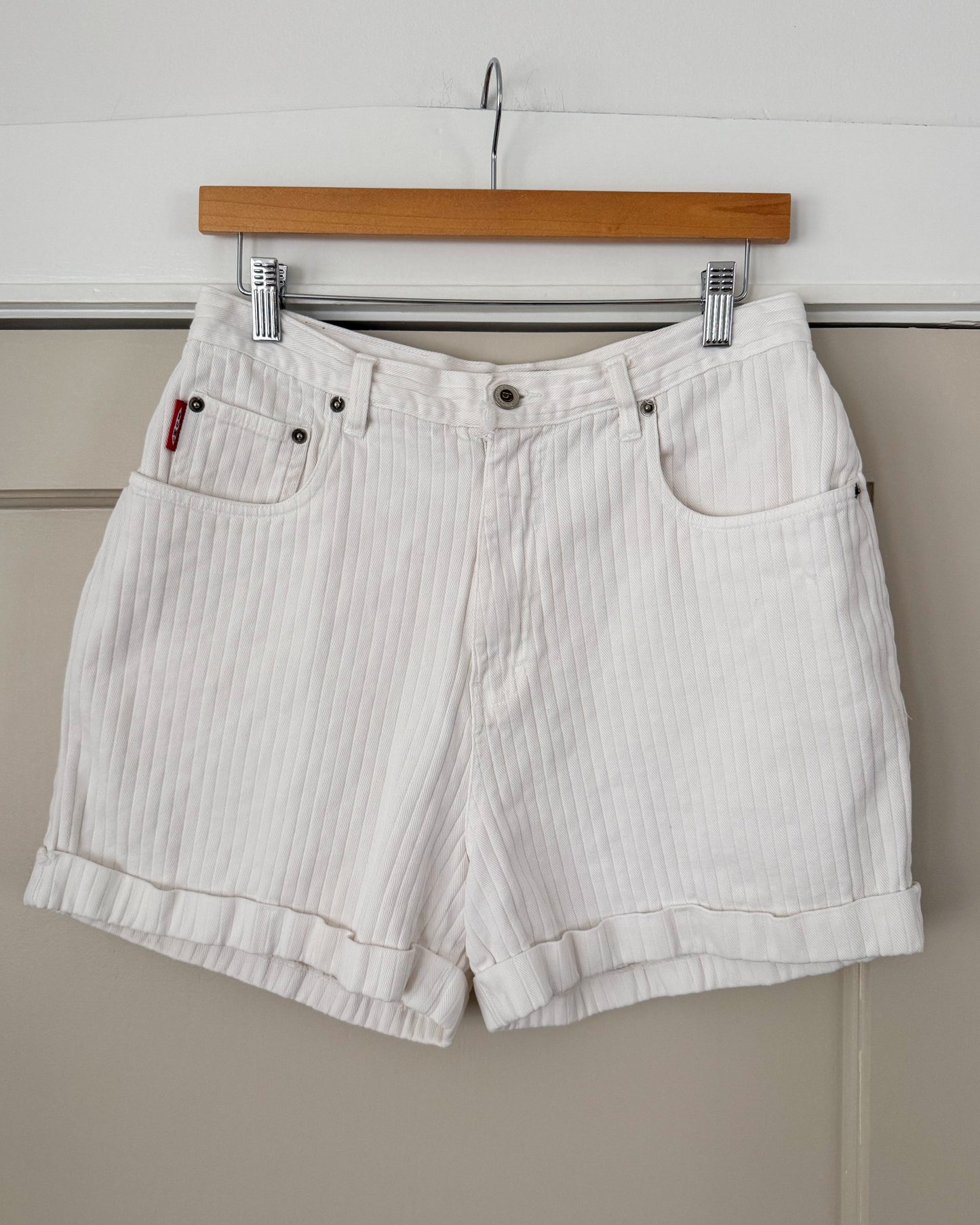 Vintage White Shorts