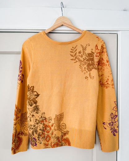 Floral Printed Cardigan